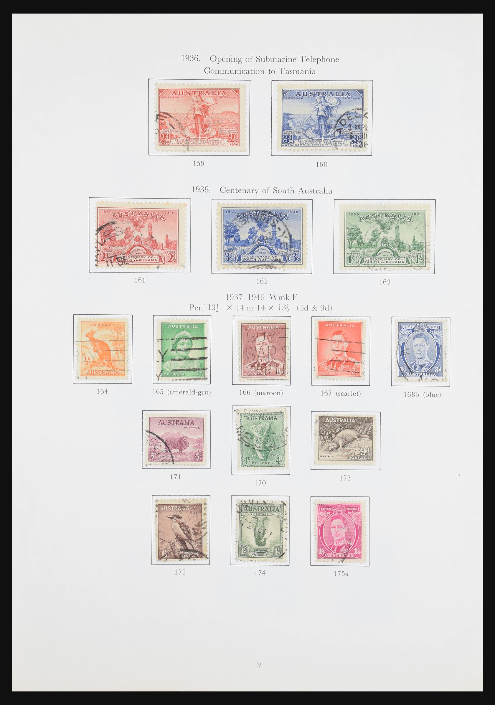 30963 009 - 30963 Australië 1913-1990.