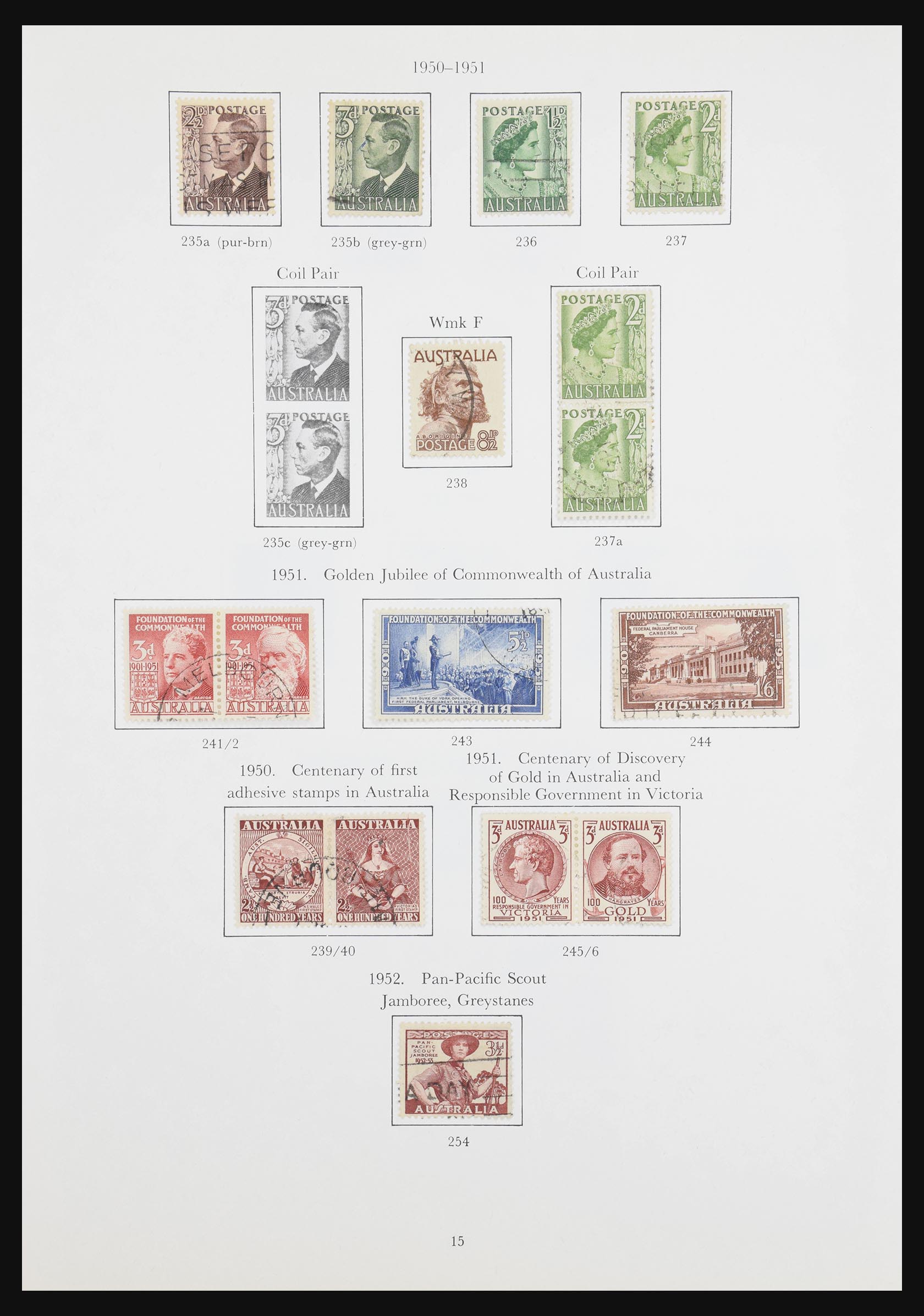 30963 015 - 30963 Australië 1913-1990.