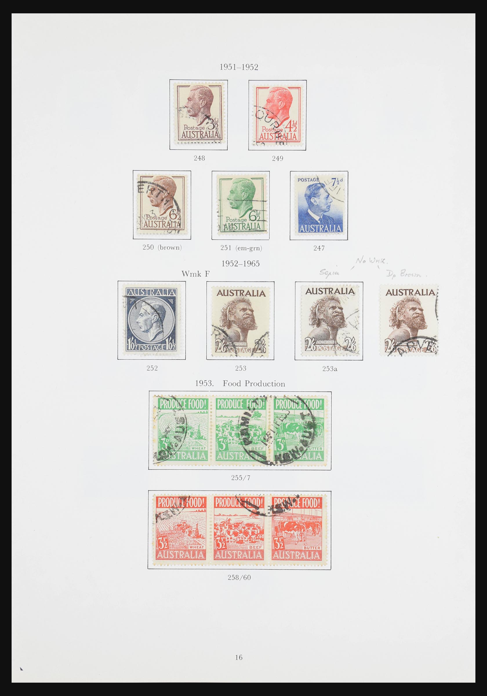 30963 016 - 30963 Australië 1913-1990.