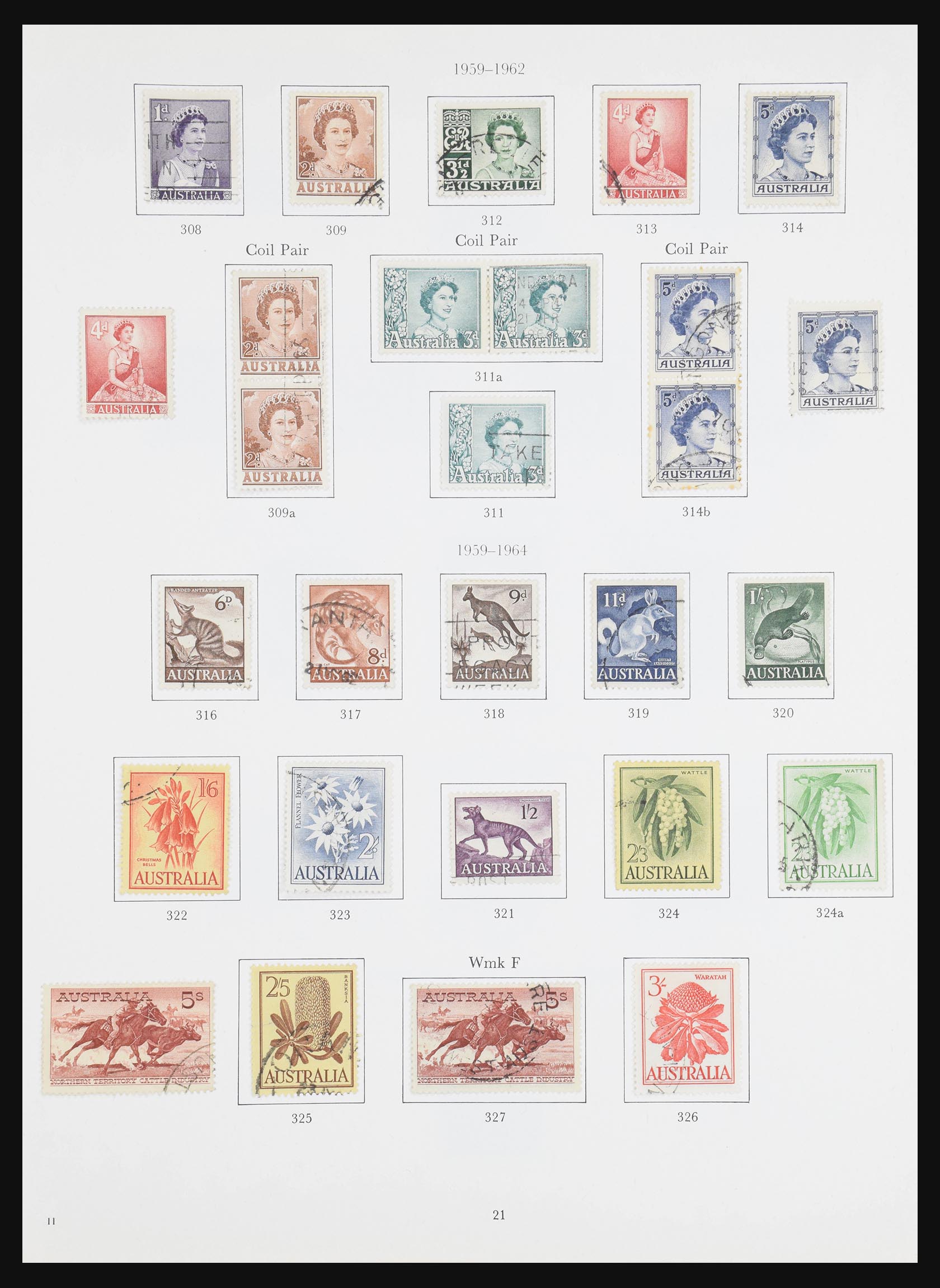 30963 021 - 30963 Australië 1913-1990.