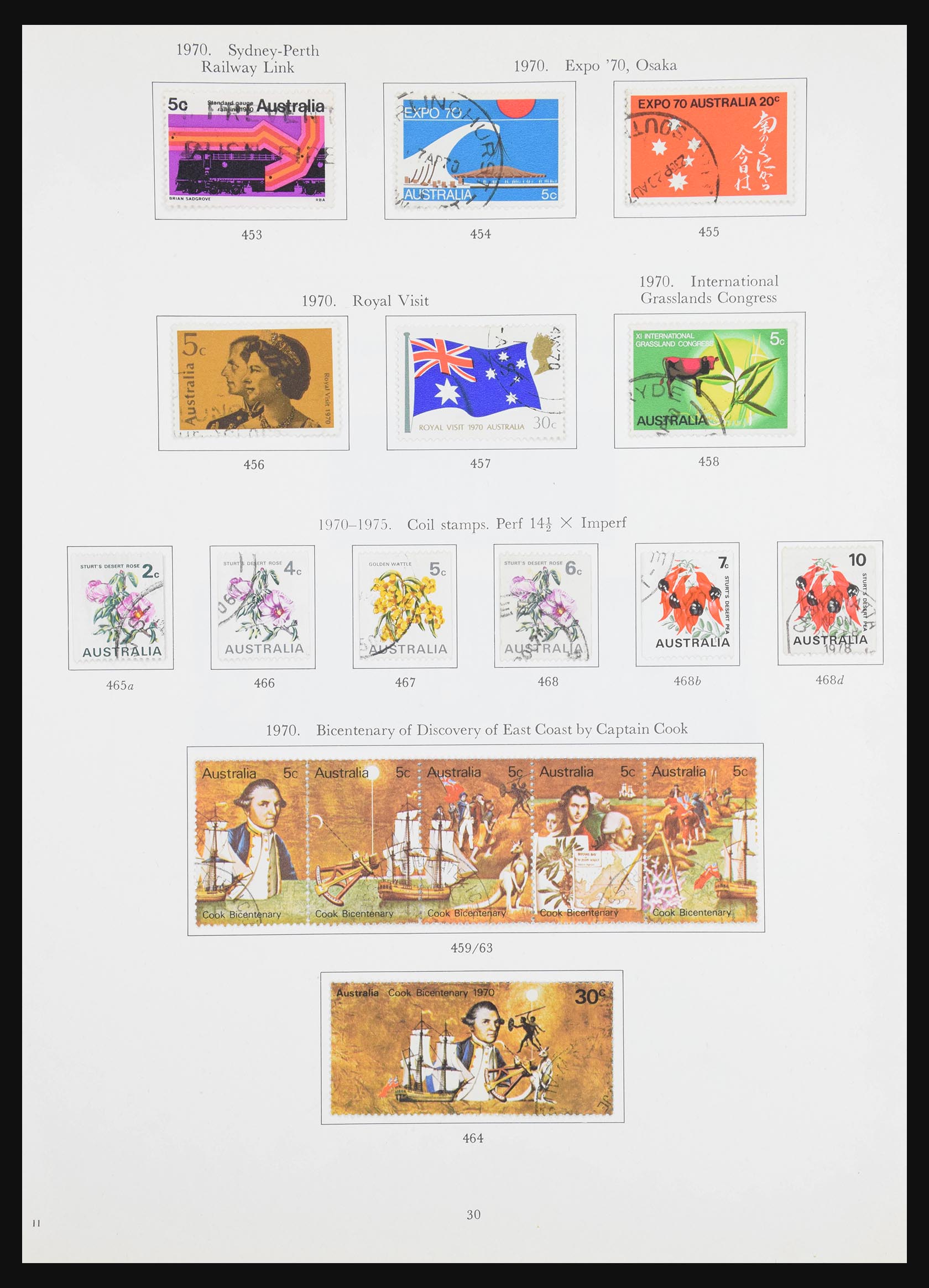 30963 030 - 30963 Australië 1913-1990.