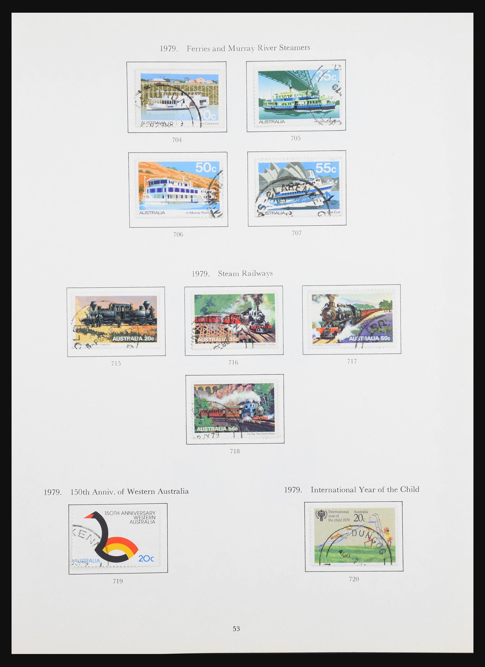 30963 055 - 30963 Australië 1913-1990.