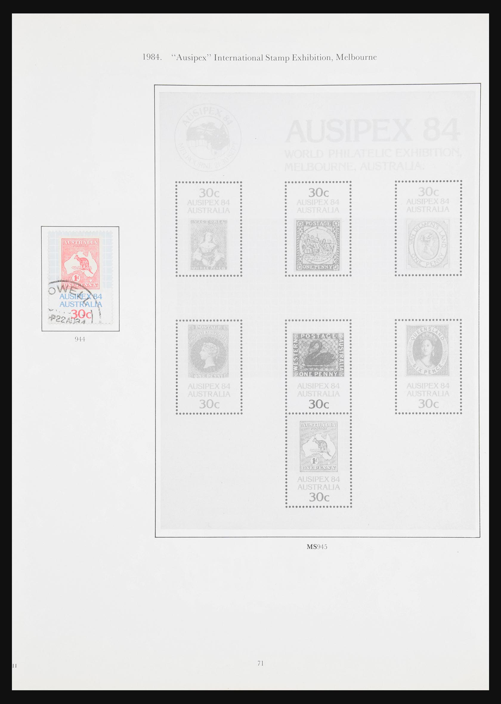 30963 076 - 30963 Australia 1913-1990.