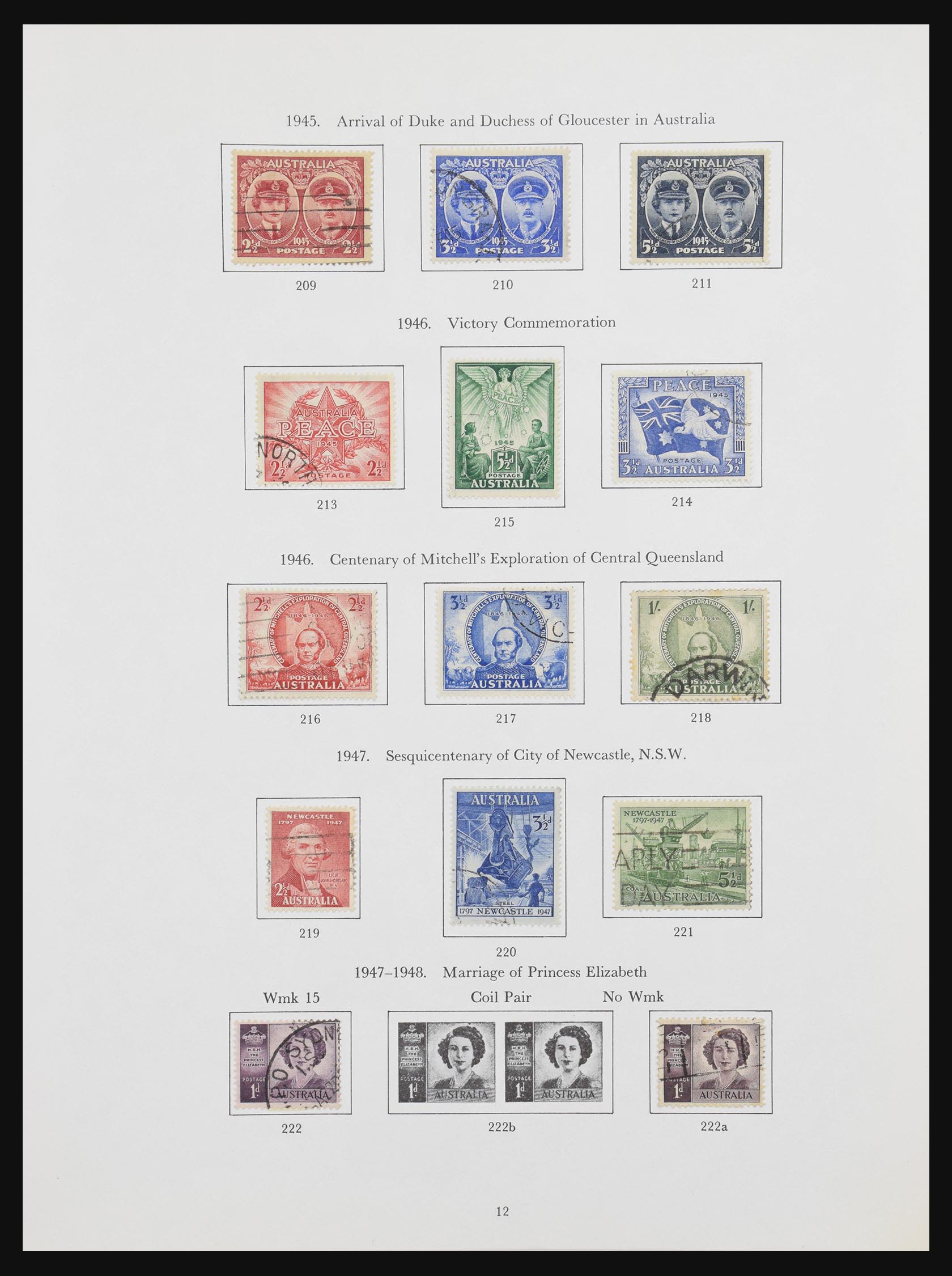 30964 012 - 30964 Australië 1913-2010.