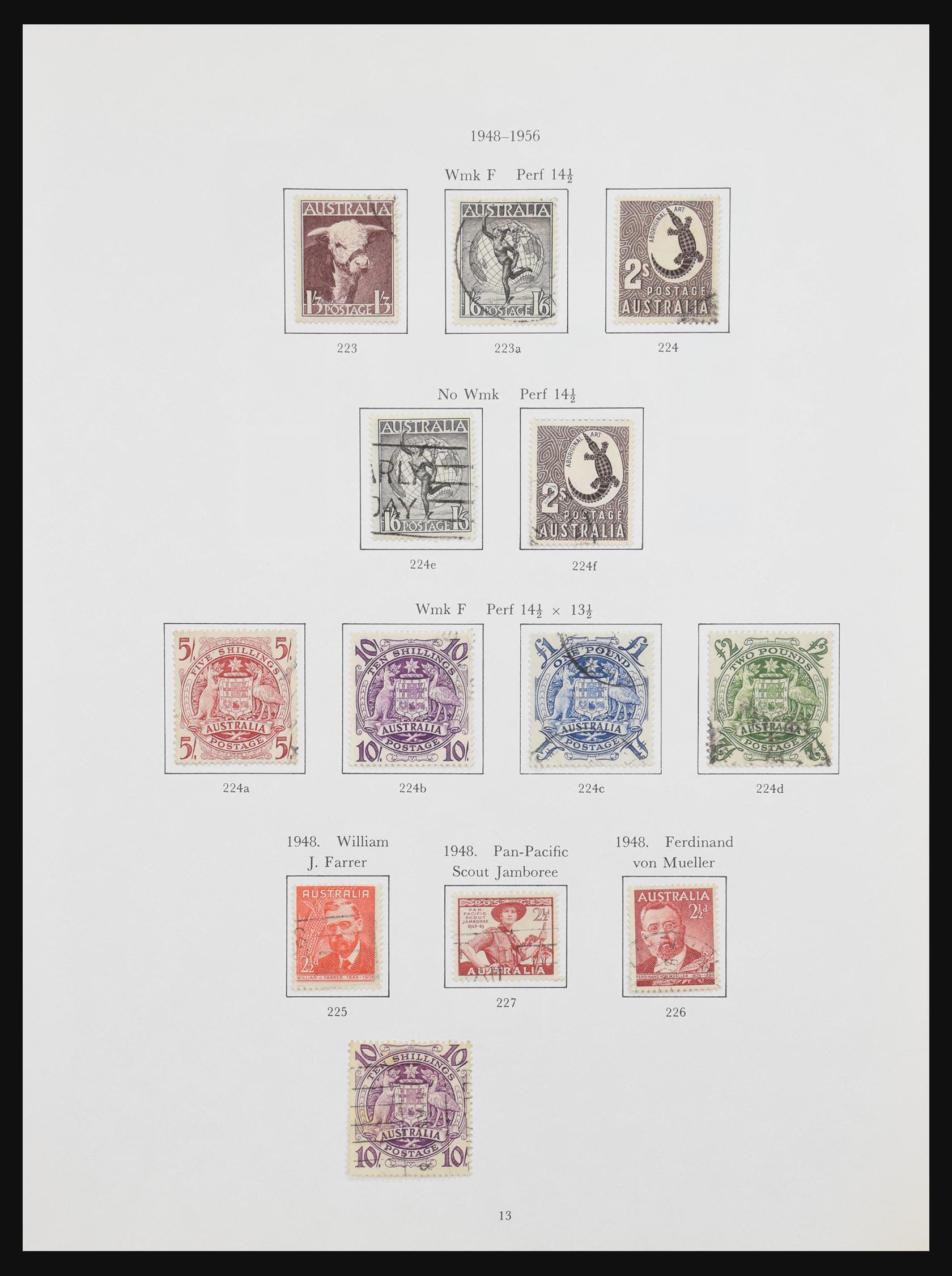 30964 013 - 30964 Australië 1913-2010.