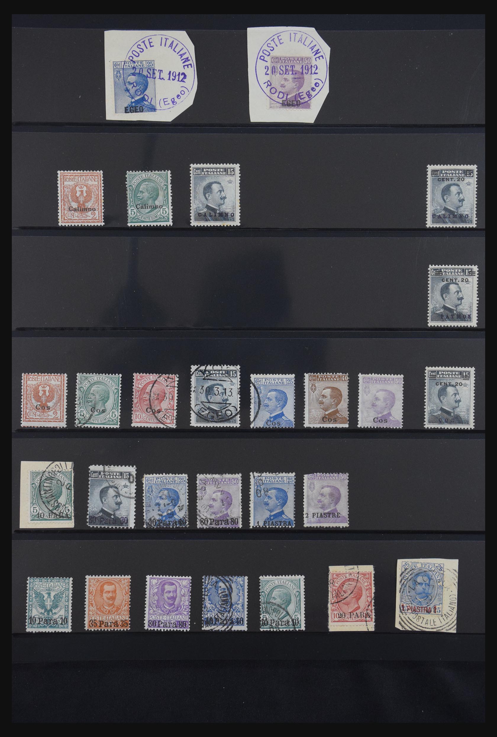31013 003 - 31013 Italian Levant 1874-1920. 31013 003 - 31013 Italian Levant 1874-1920.