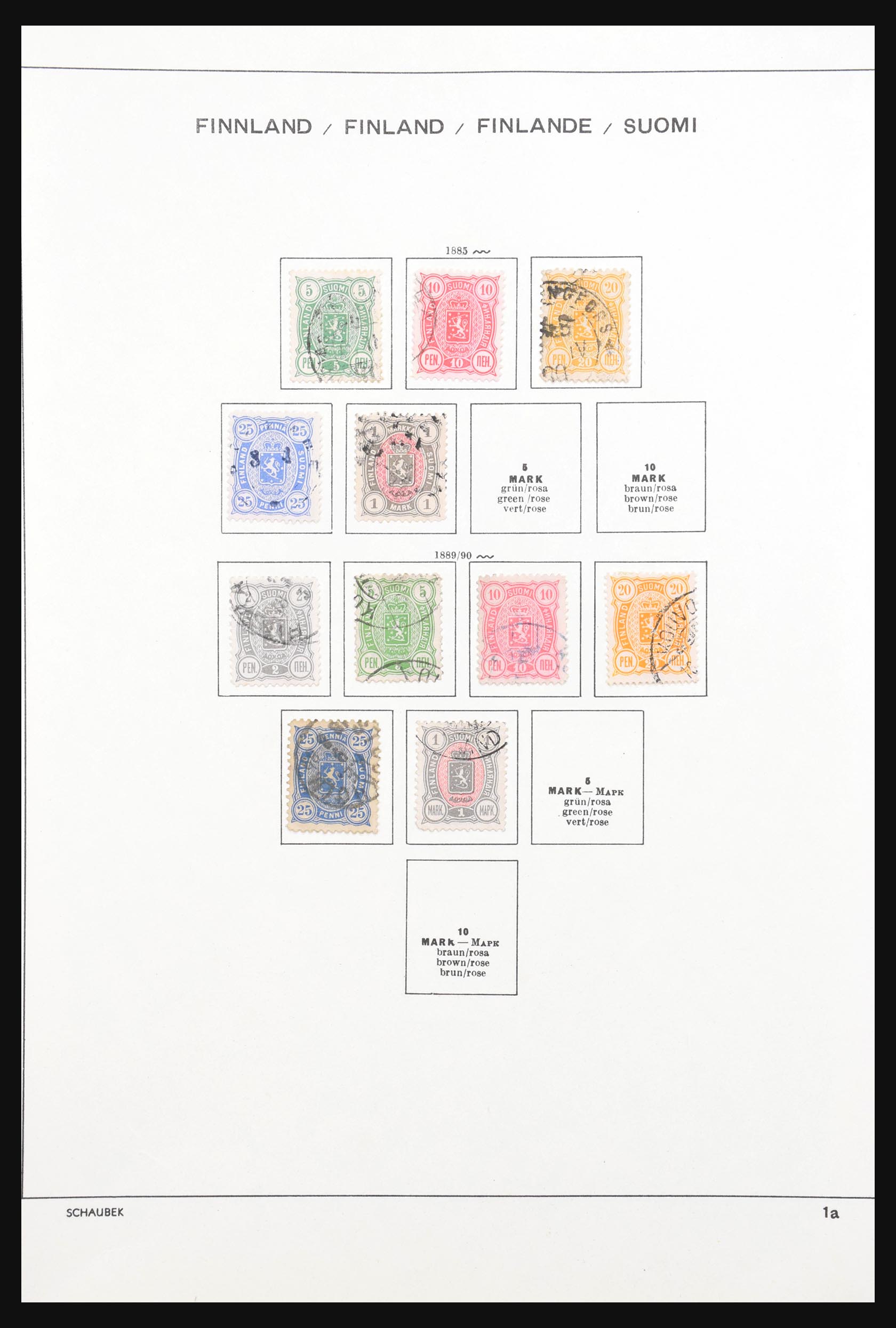 31034 003 - 31034 Finland 1860-1992.