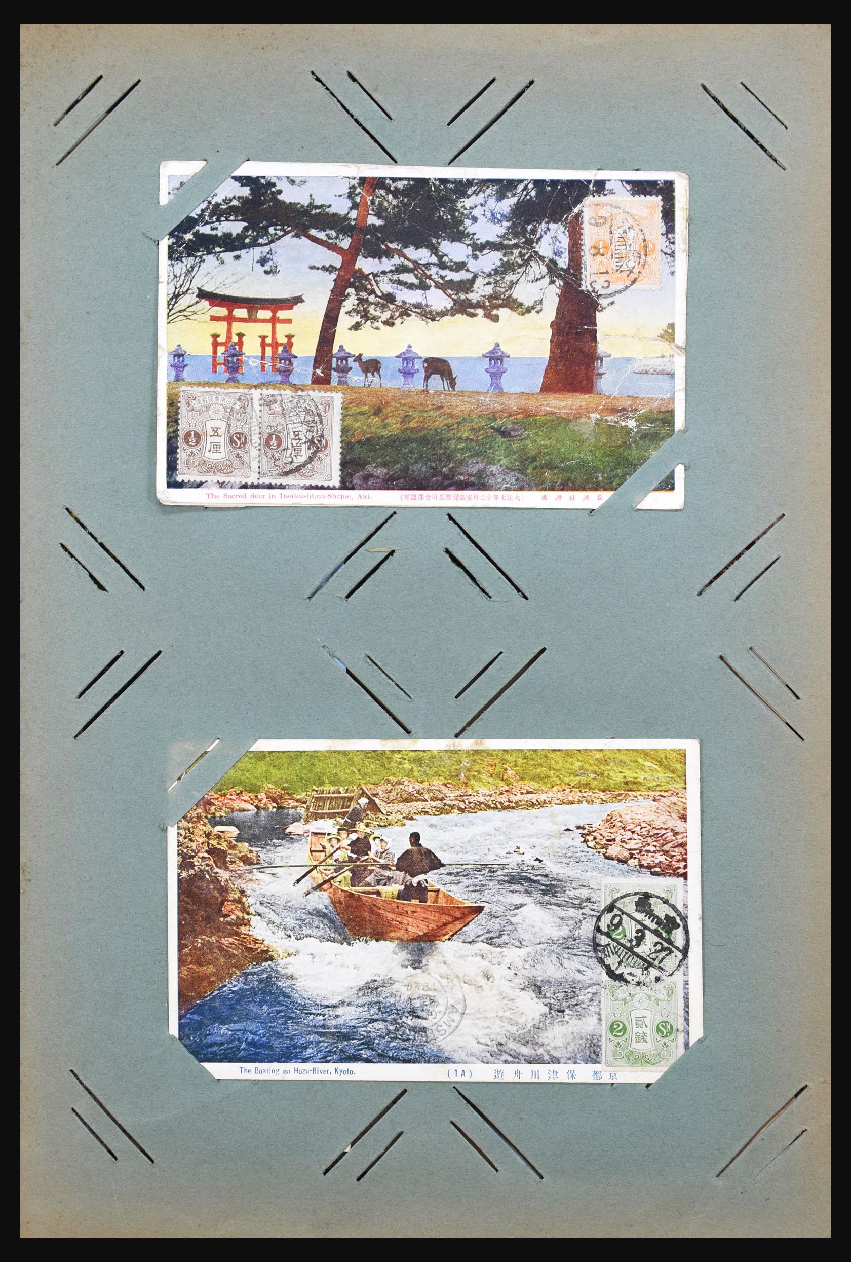 31047 013 - 31047 Japan 1918-1930 ansichtkaarten.