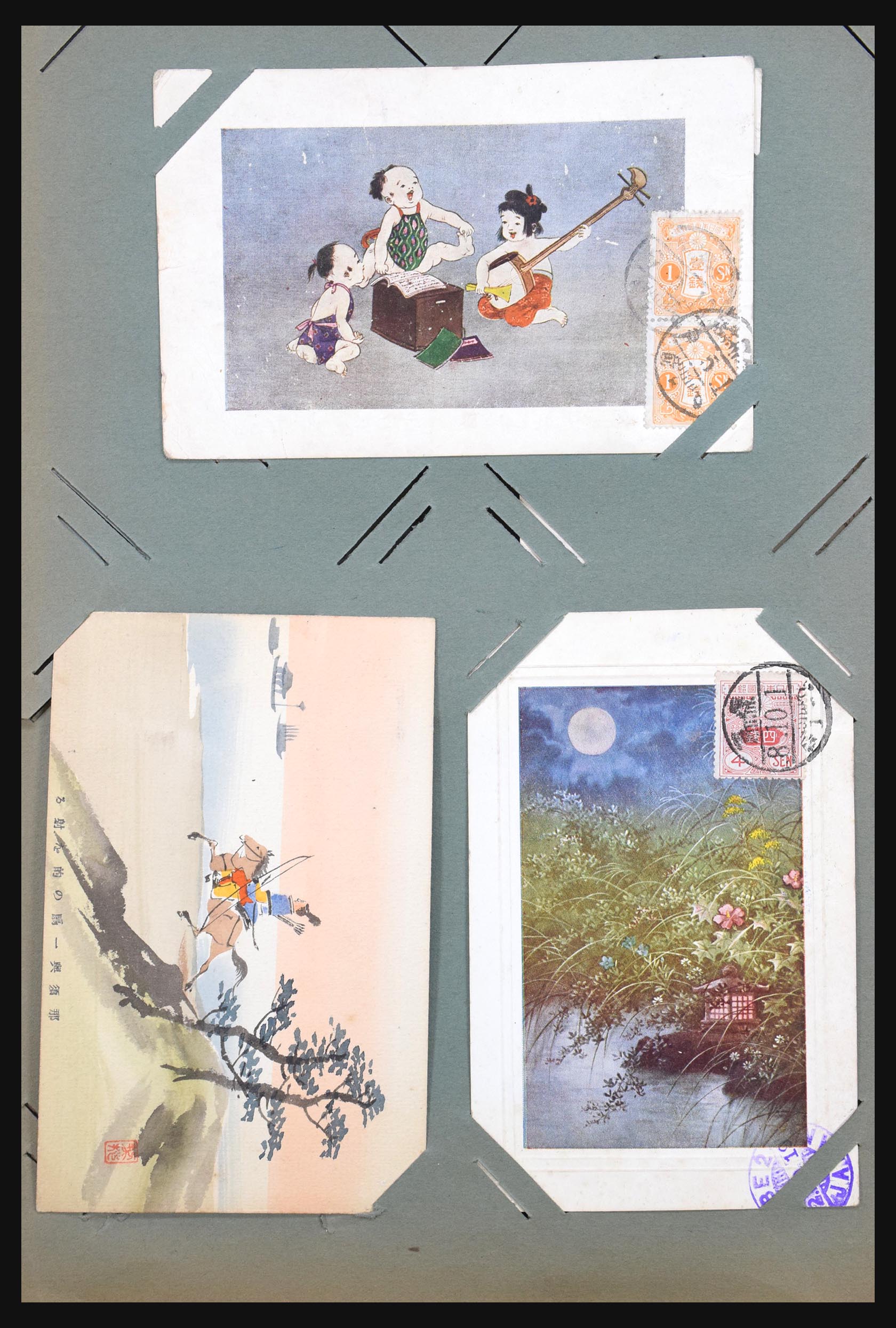 31047 017 - 31047 Japan 1918-1930 picture postcards.