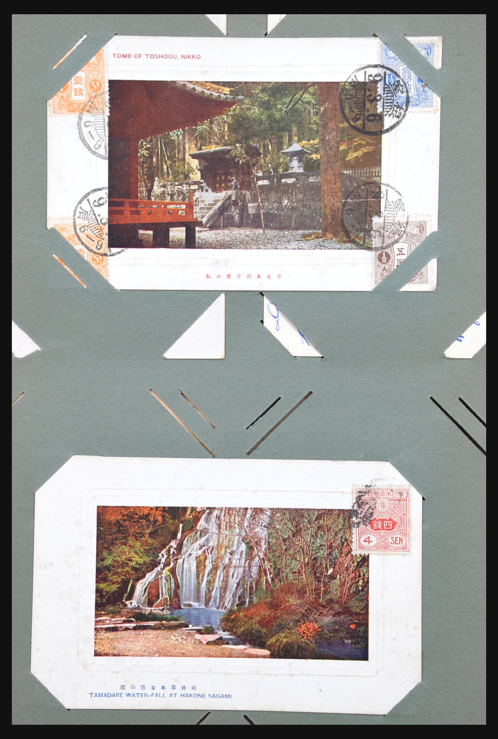 31047 019 - 31047 Japan 1918-1930 ansichtkaarten.