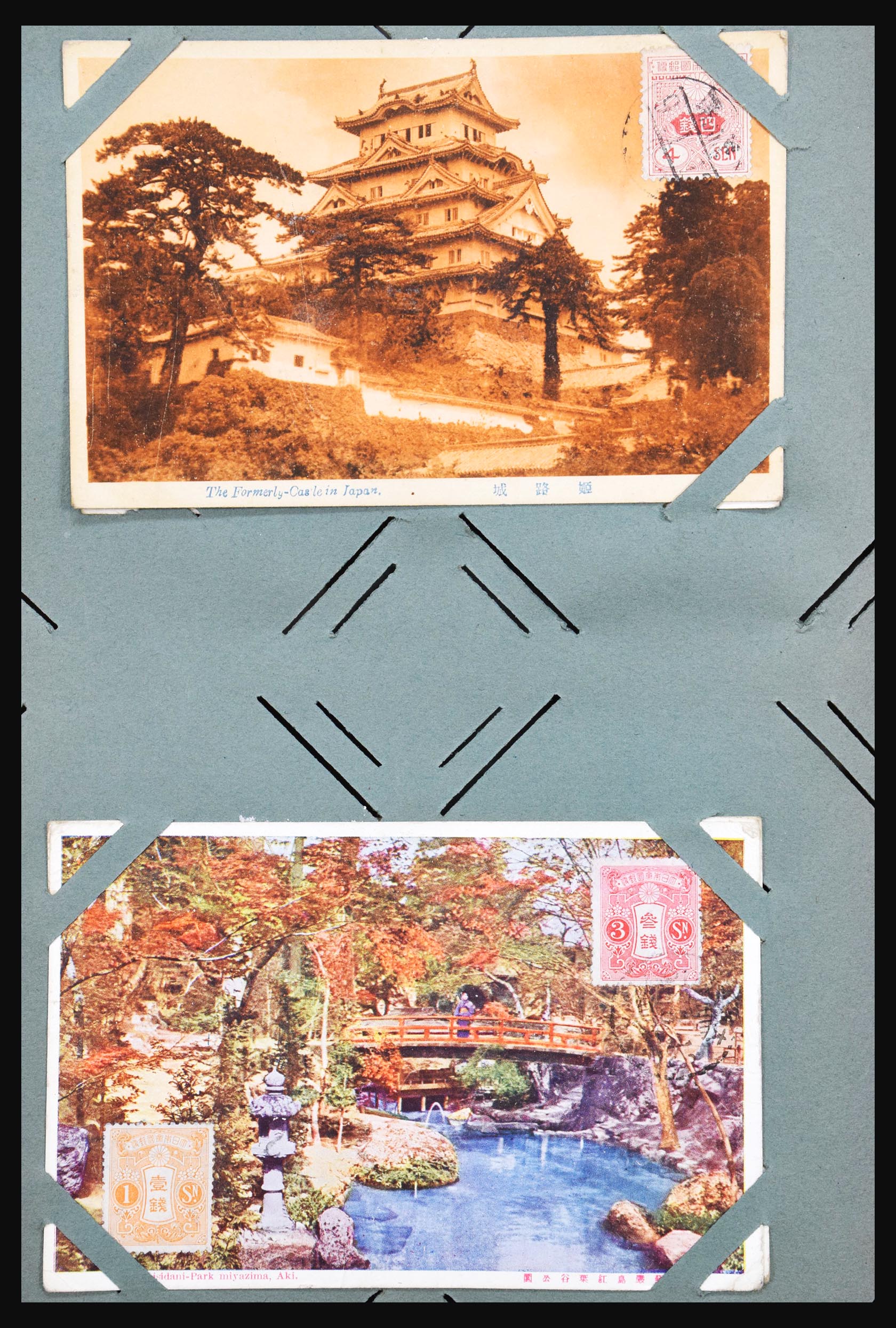 31047 021 - 31047 Japan 1918-1930 ansichtkaarten.