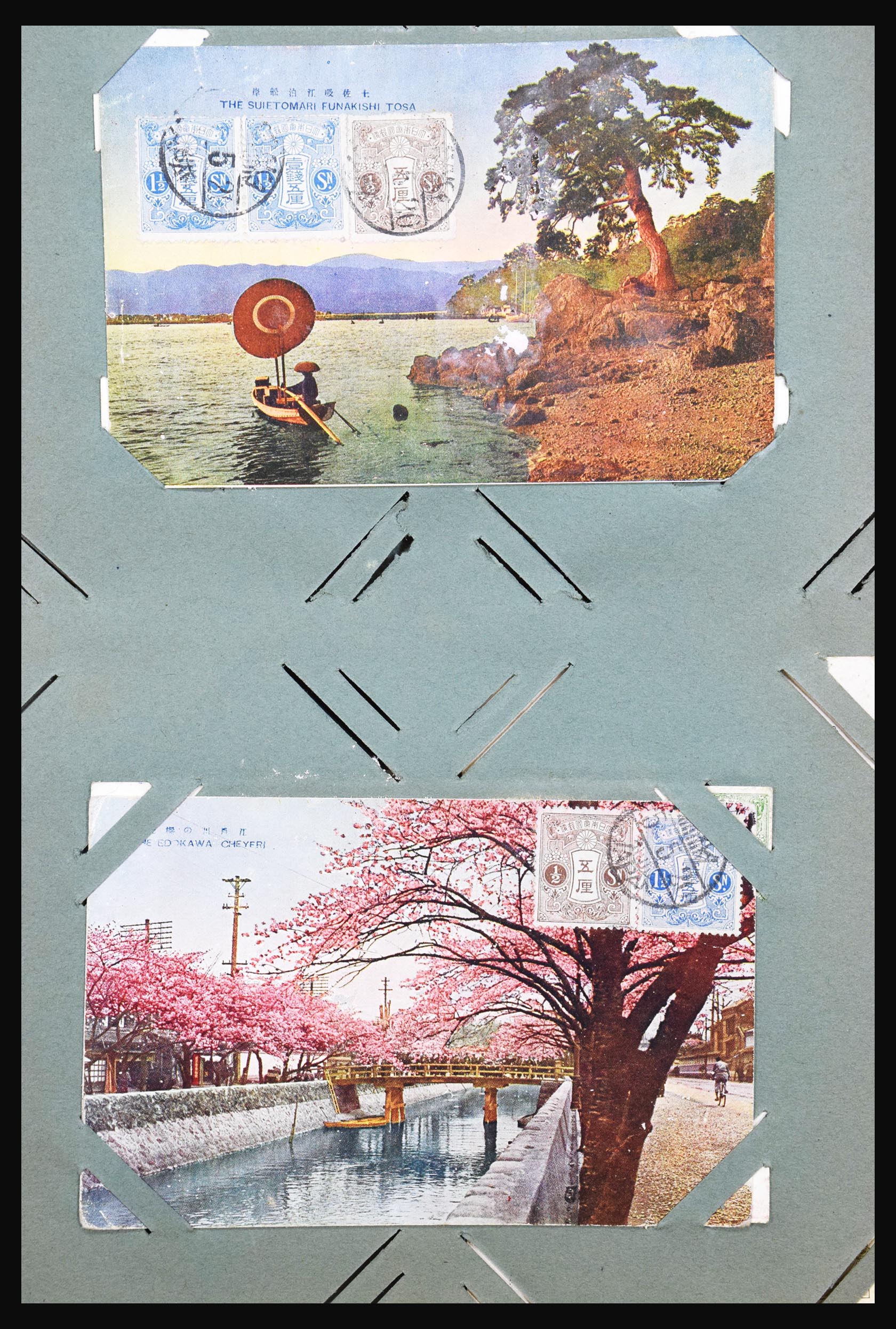 31047 023 - 31047 Japan 1918-1930 ansichtkaarten.