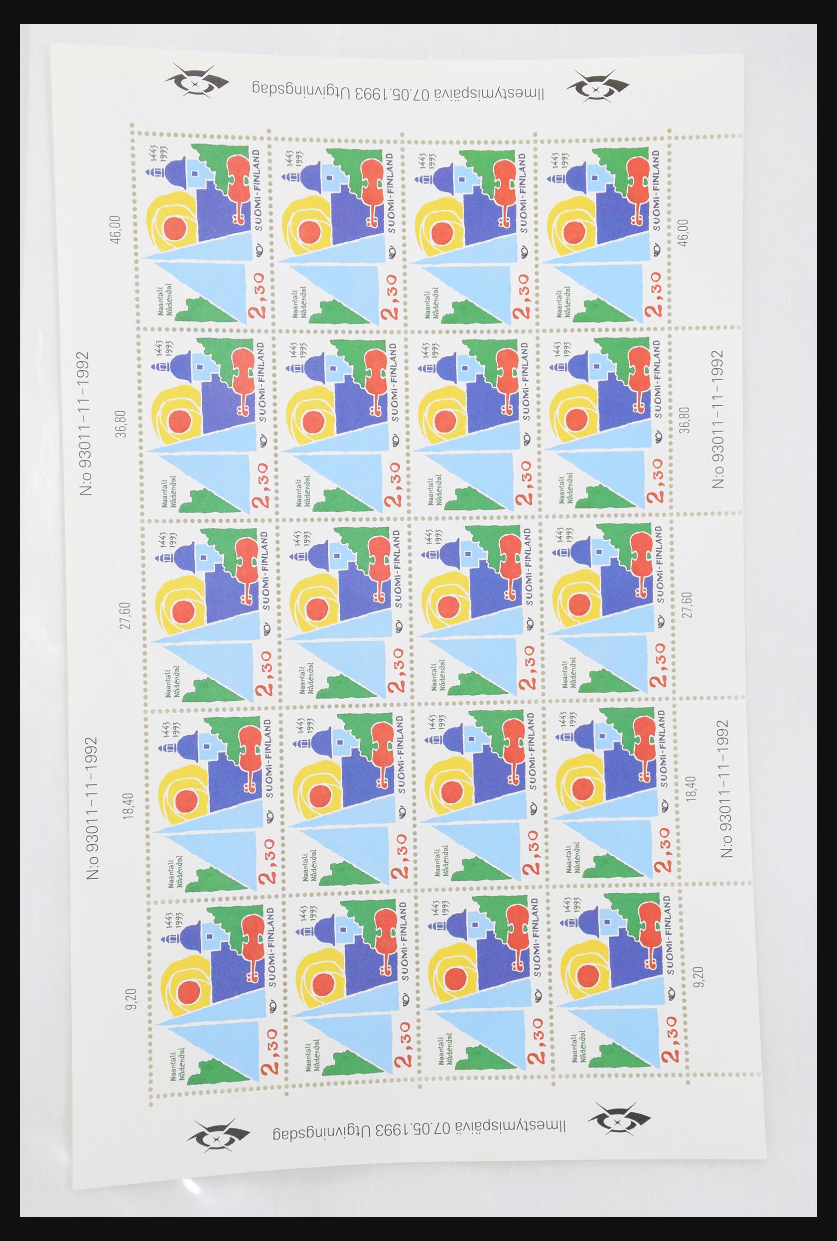 31060 0947 - 31060 Europa CEPT meelopers 1949-1993.