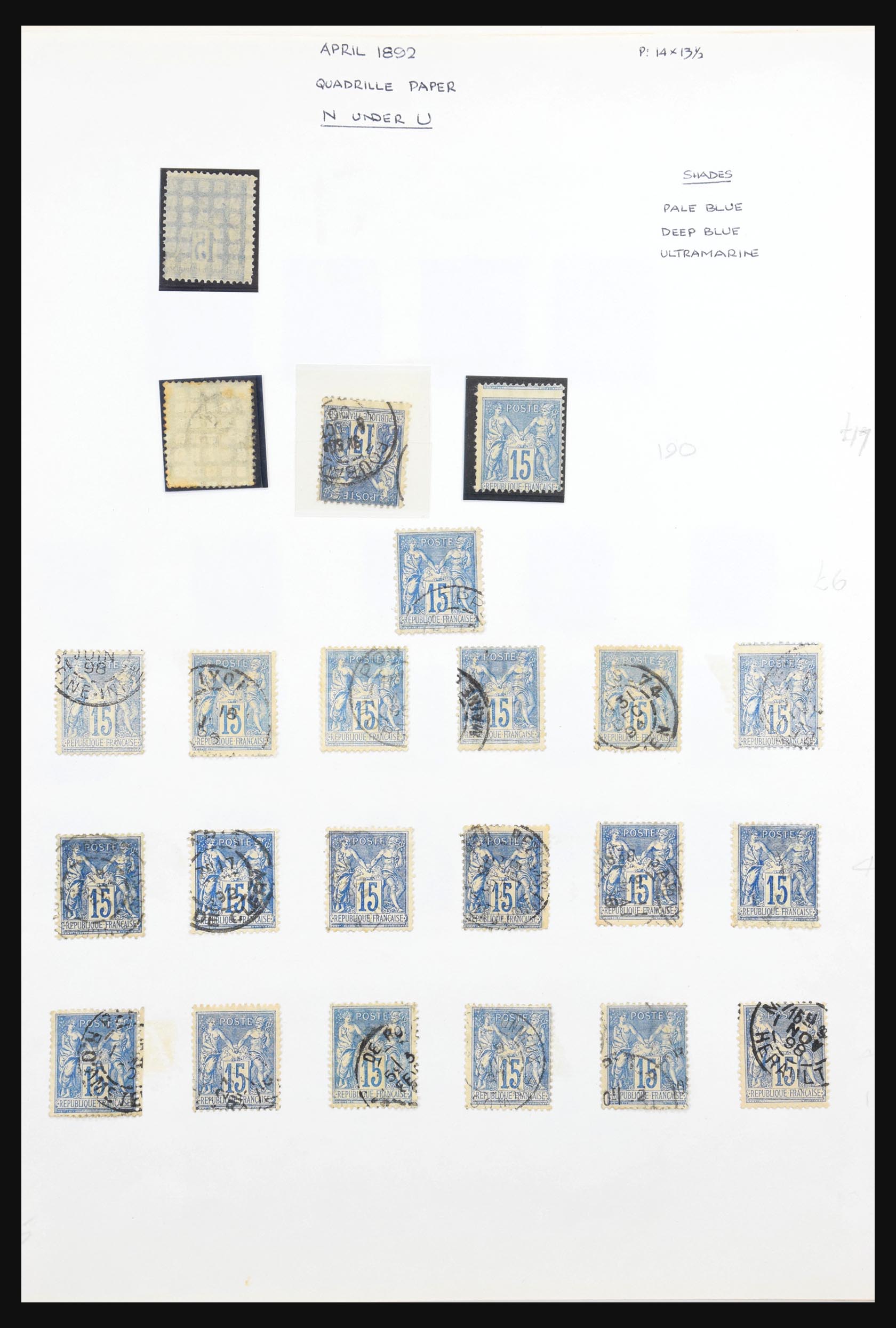 31064 043 - 31064 France 1876-1900. 31064 043 - 31064 France 1876-1900.