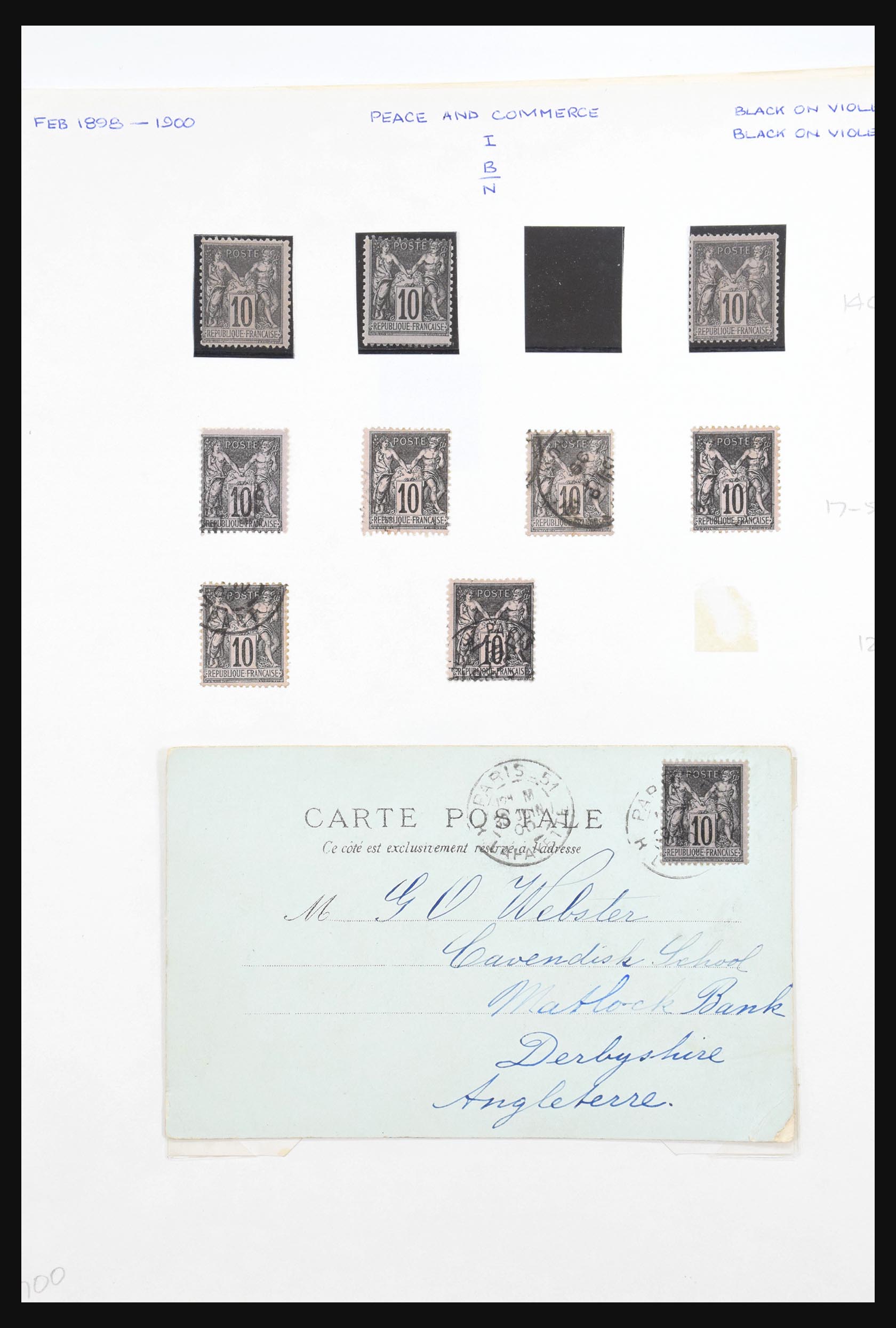 31064 045 - 31064 France 1876-1900. 31064 045 - 31064 France 1876-1900.