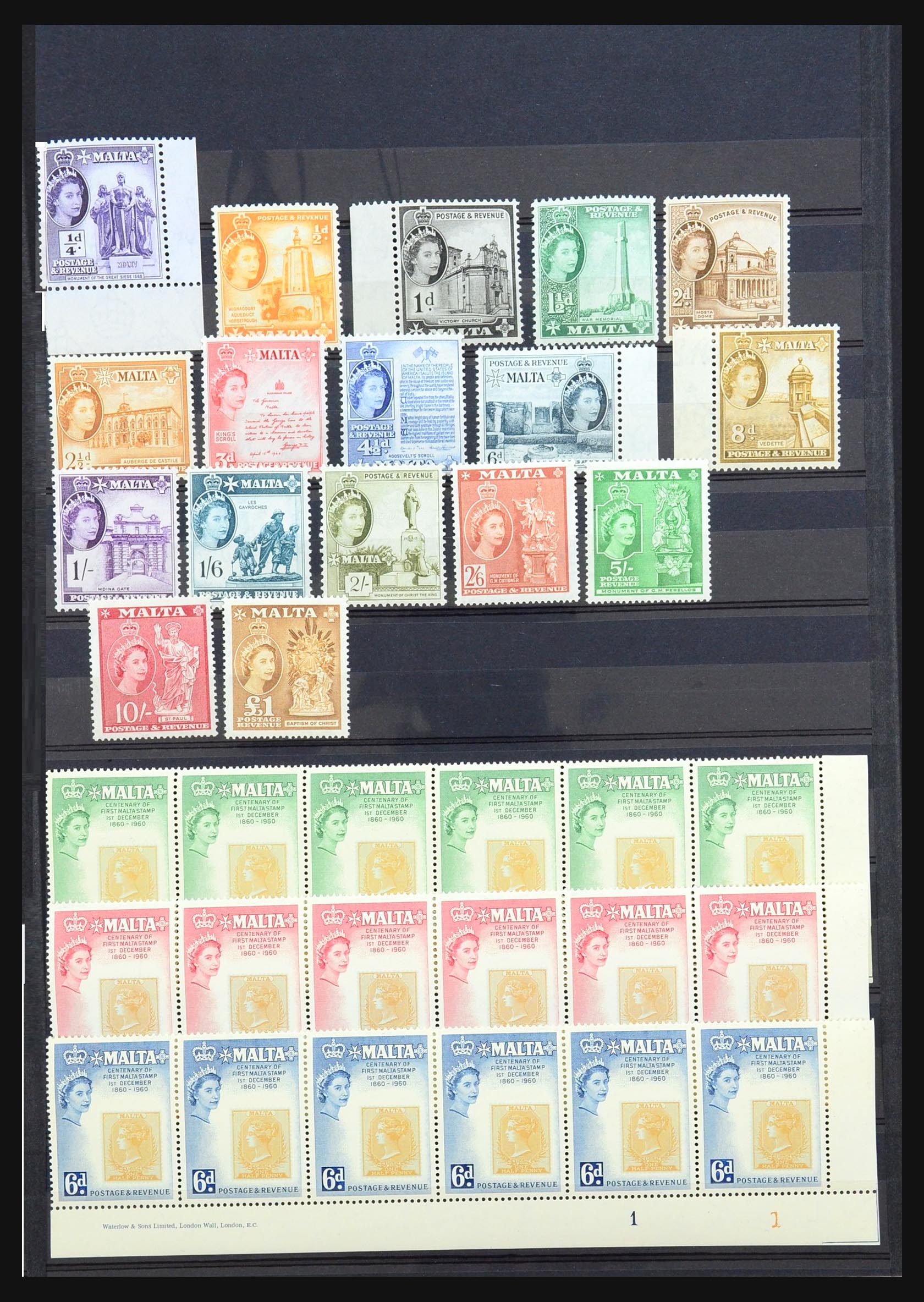 31067 009 - 31067 Malta 1865-1965.