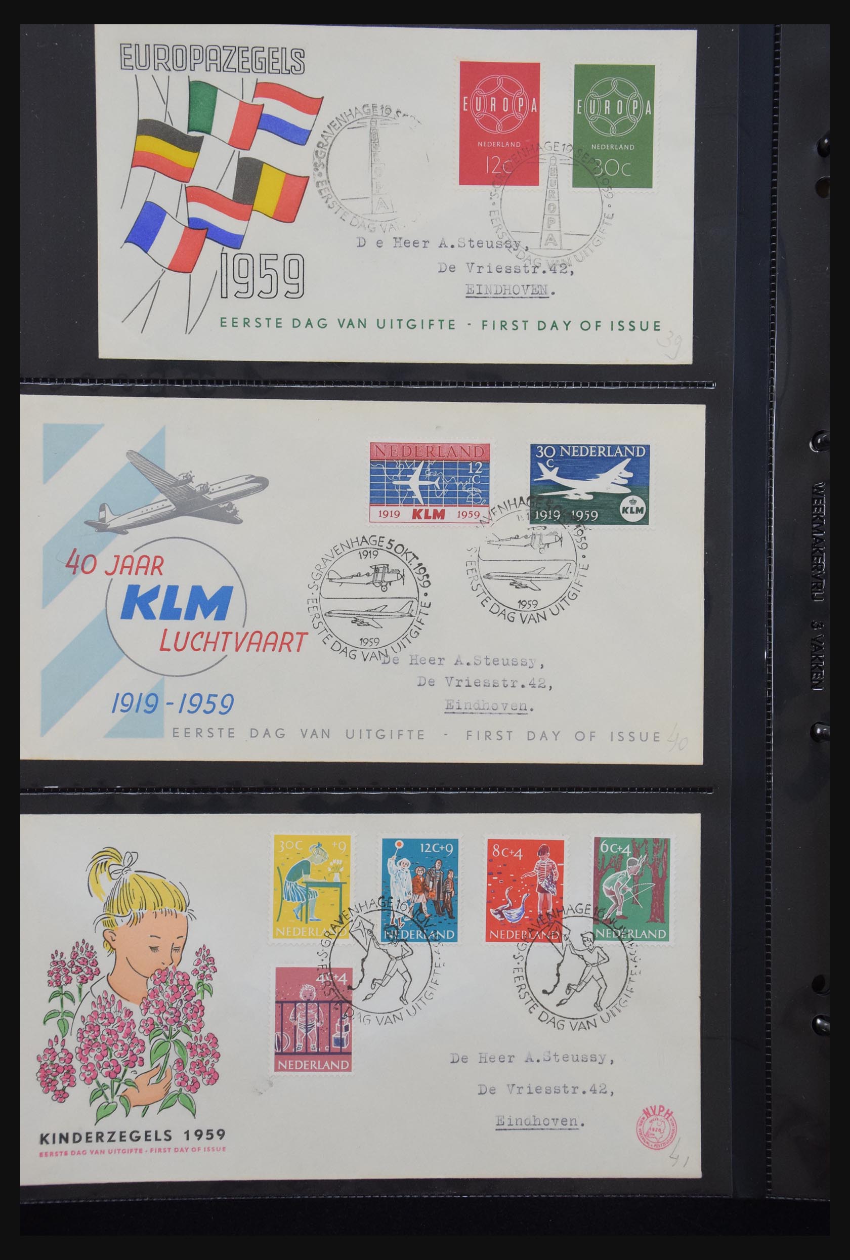 31098 014 - 31098 Netherlands FDC's 1950-2015.