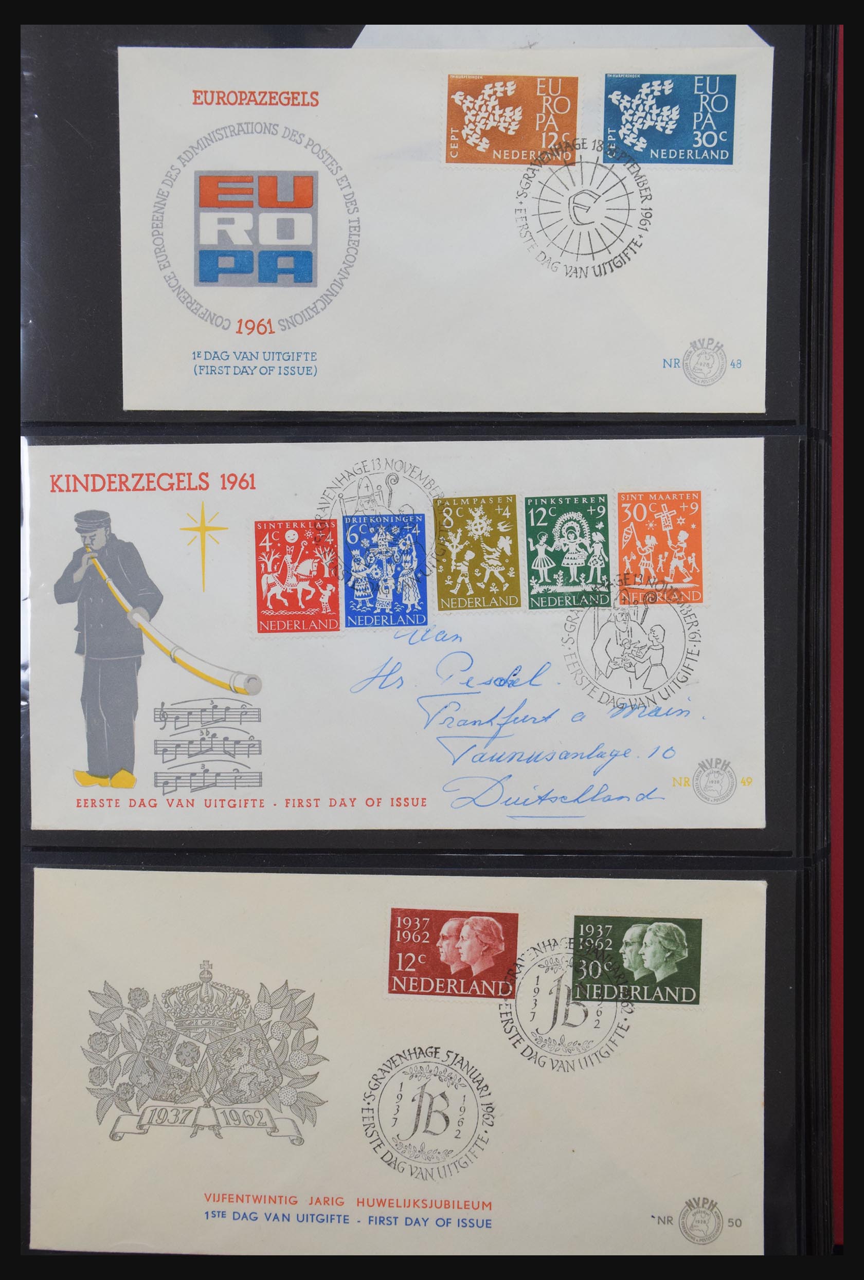 31098 017 - 31098 Netherlands FDC's 1950-2015.