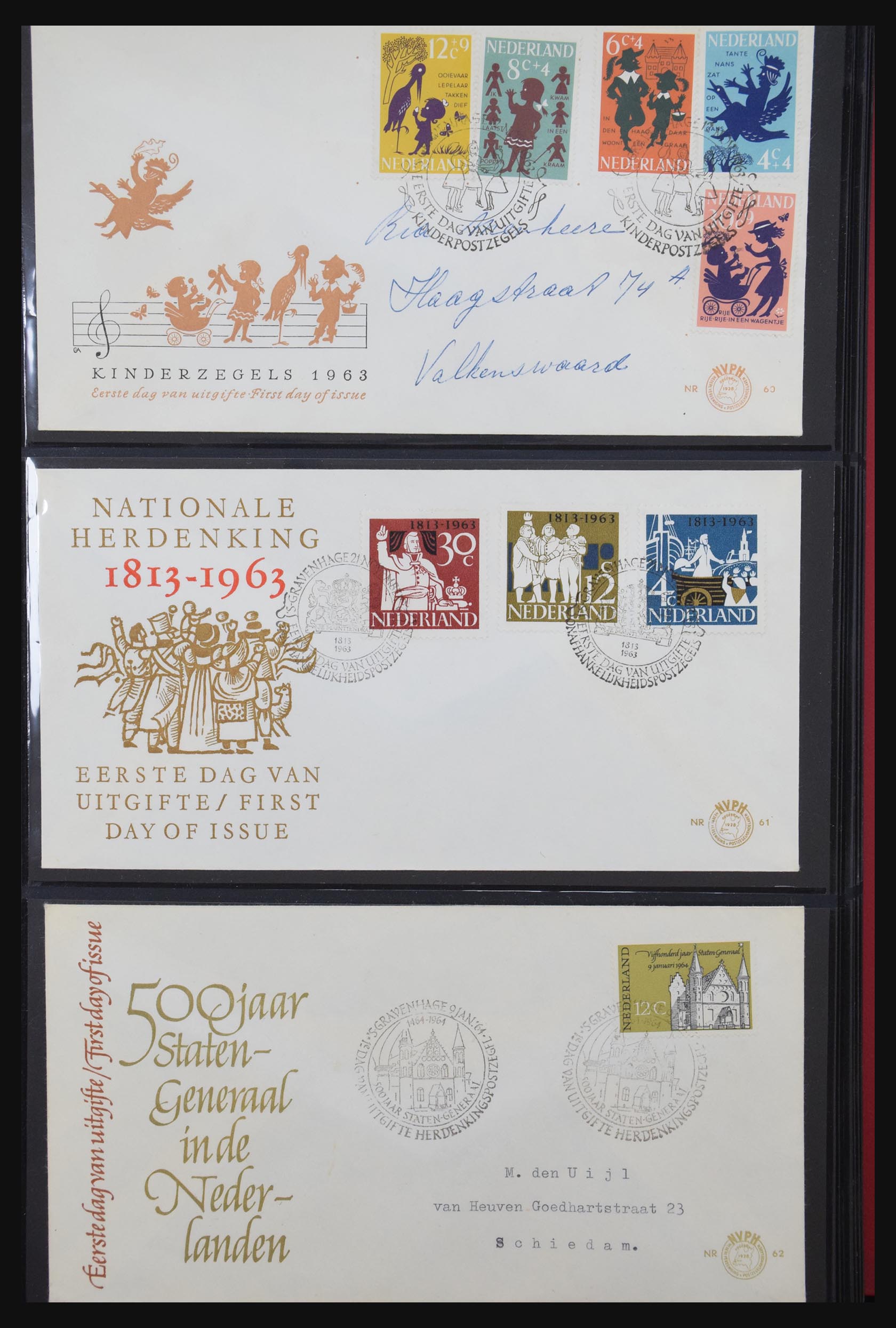31098 021 - 31098 Netherlands FDC's 1950-2015.
