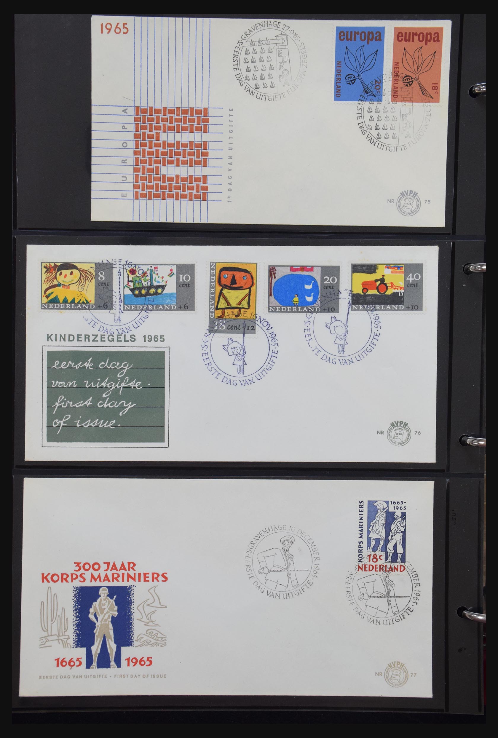 31098 026 - 31098 Nederland FDC's 1950-2015.