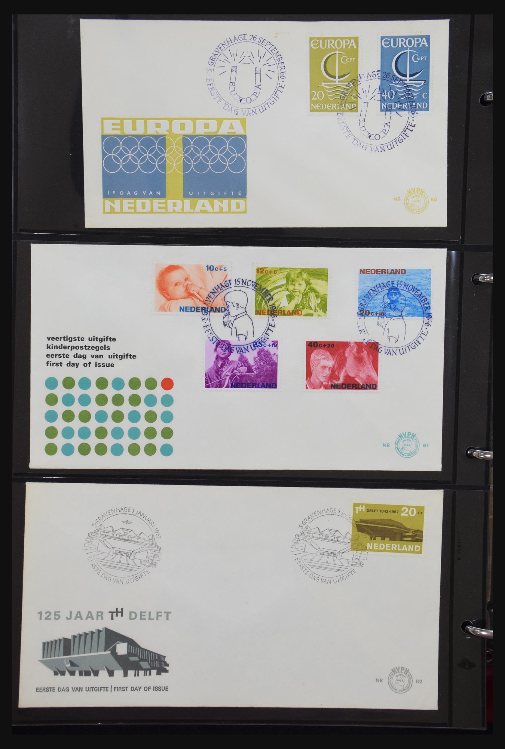 31098 028 - 31098 Netherlands FDC's 1950-2015.