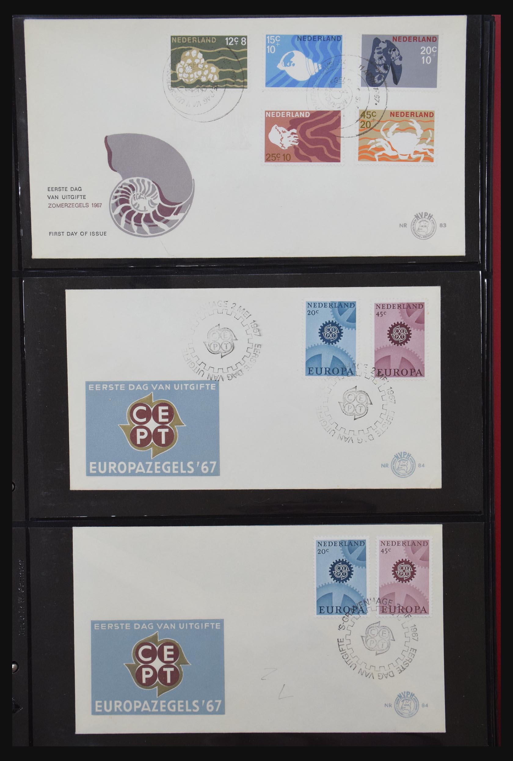 31098 029 - 31098 Netherlands FDC's 1950-2015.