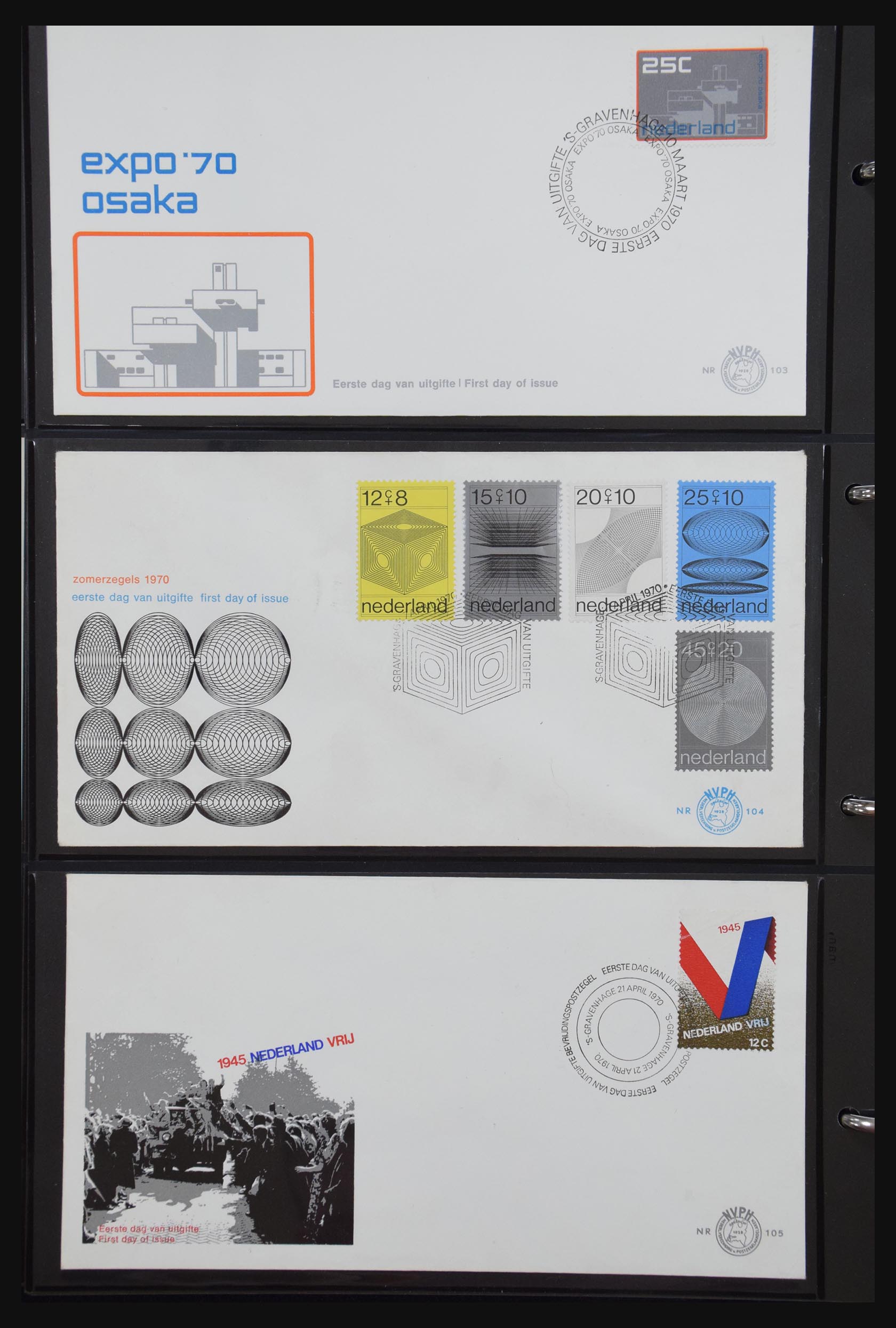 31098 036 - 31098 Netherlands FDC's 1950-2015.