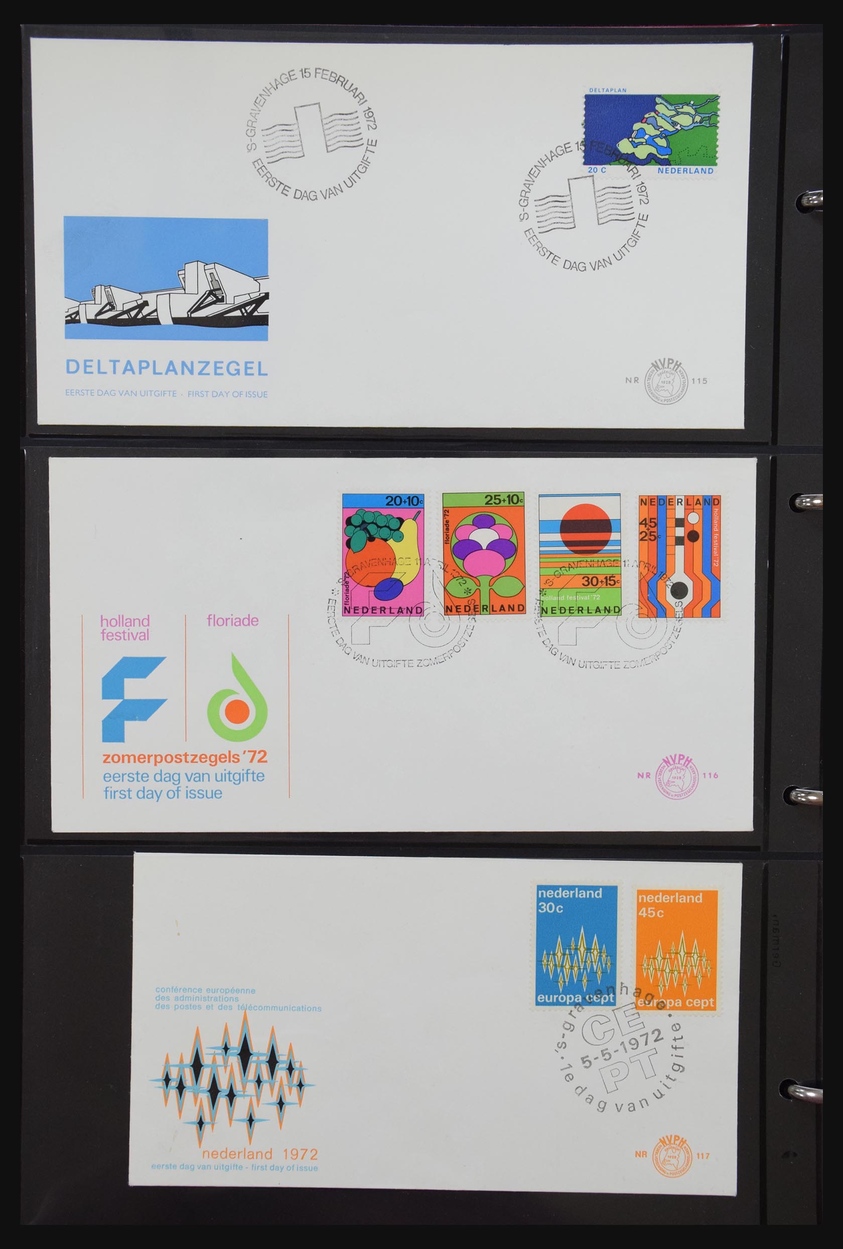 31098 040 - 31098 Nederland FDC's 1950-2015.