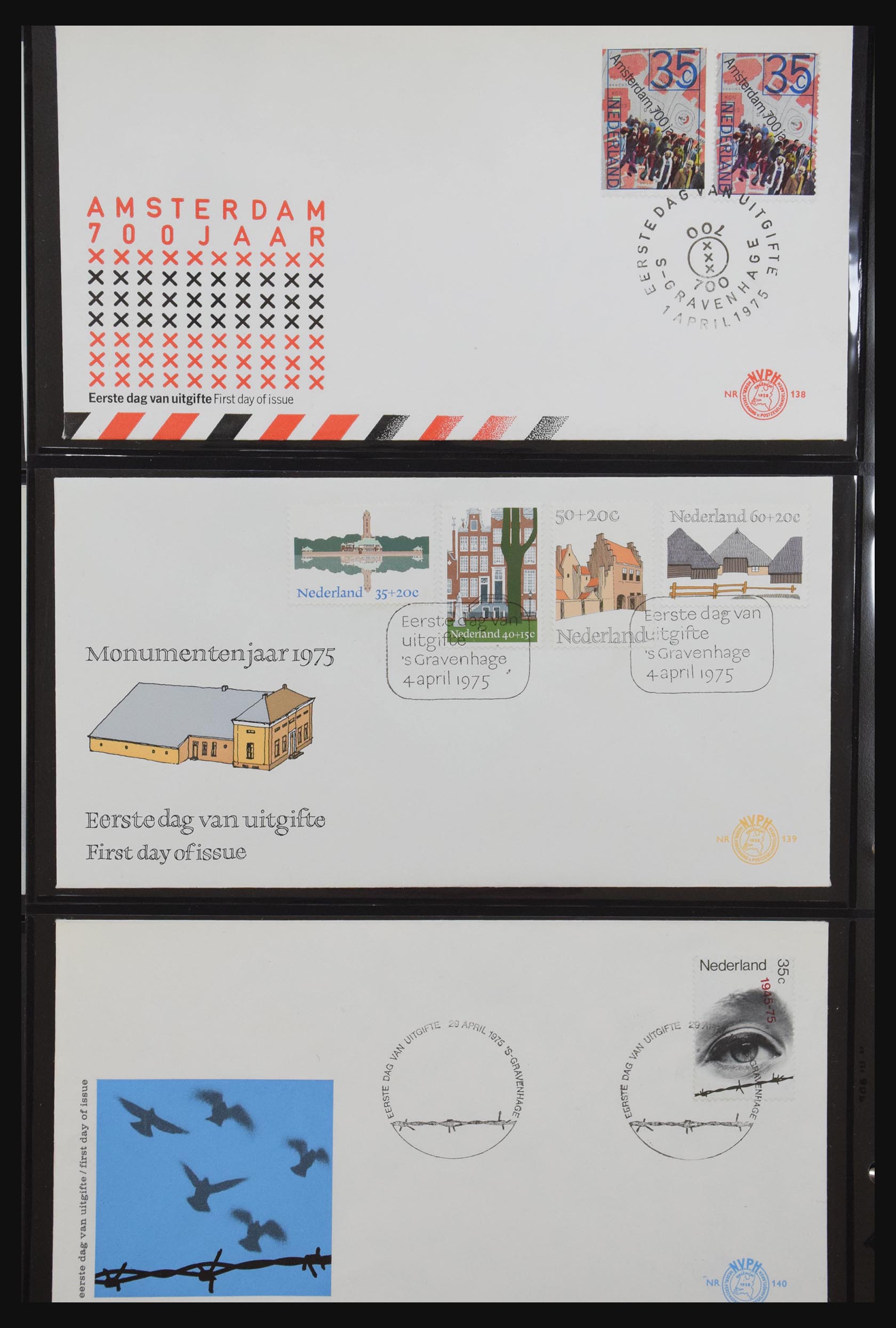 31098 048 - 31098 Netherlands FDC's 1950-2015.