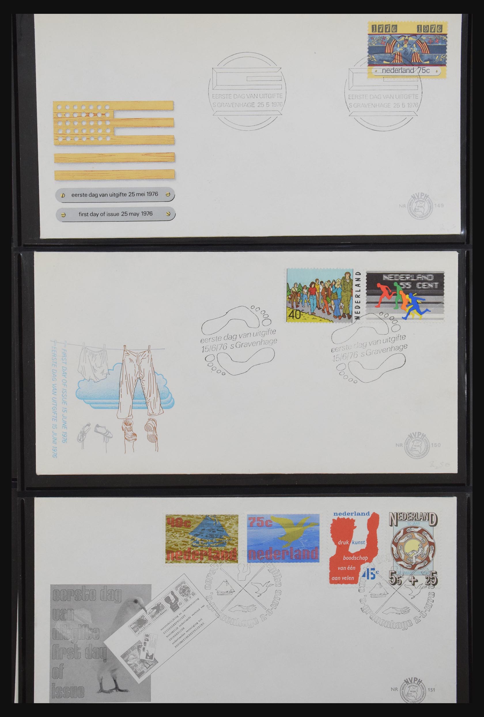 31098 052 - 31098 Netherlands FDC's 1950-2015.