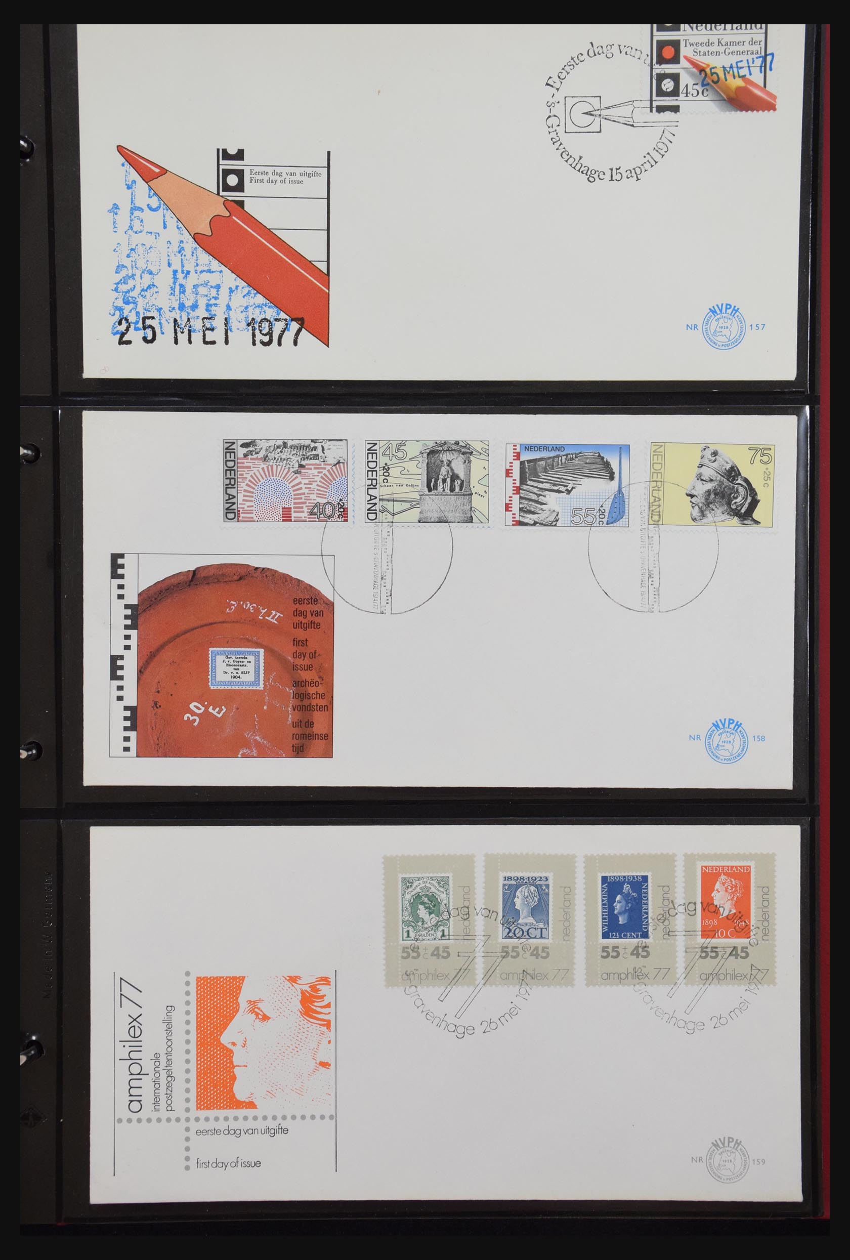 31098 055 - 31098 Netherlands FDC's 1950-2015.
