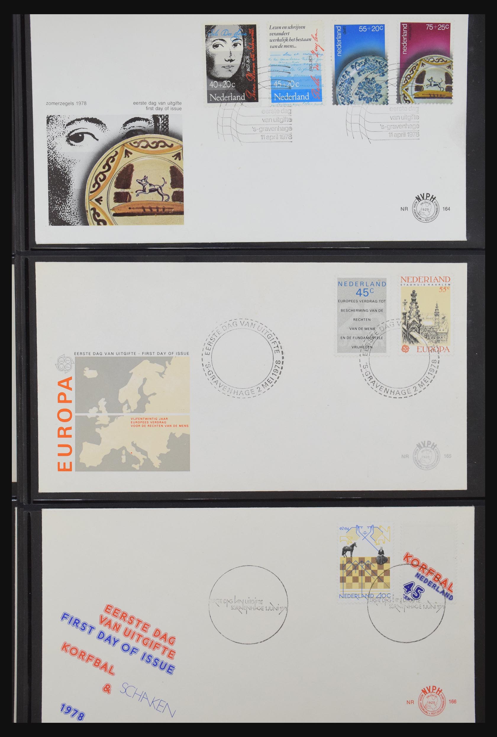 31098 058 - 31098 Netherlands FDC's 1950-2015.