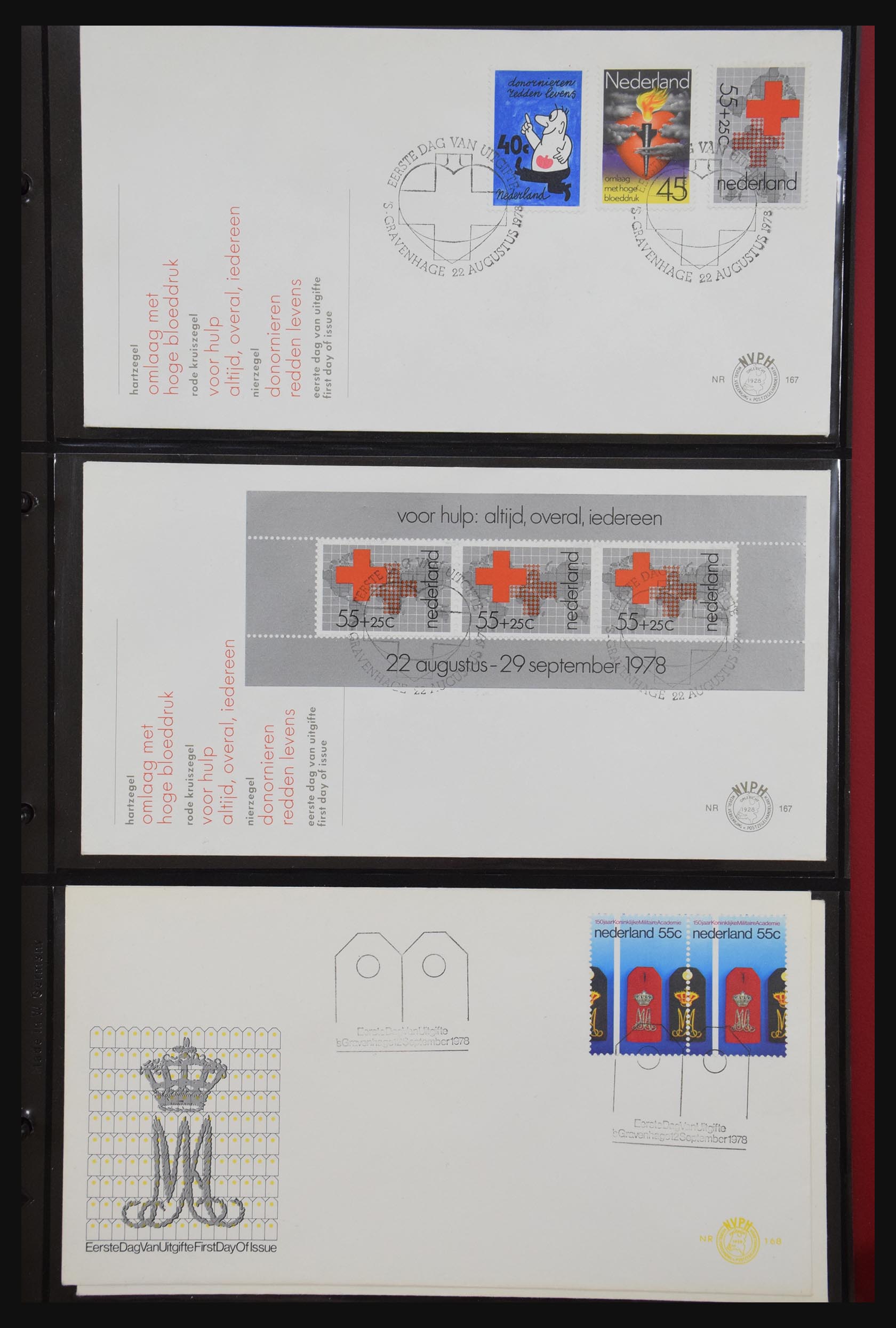 31098 059 - 31098 Netherlands FDC's 1950-2015.