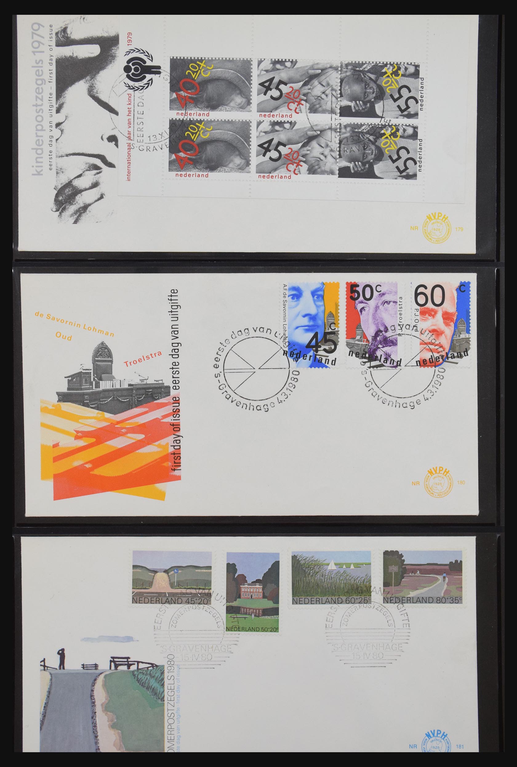 31098 064 - 31098 Netherlands FDC's 1950-2015.
