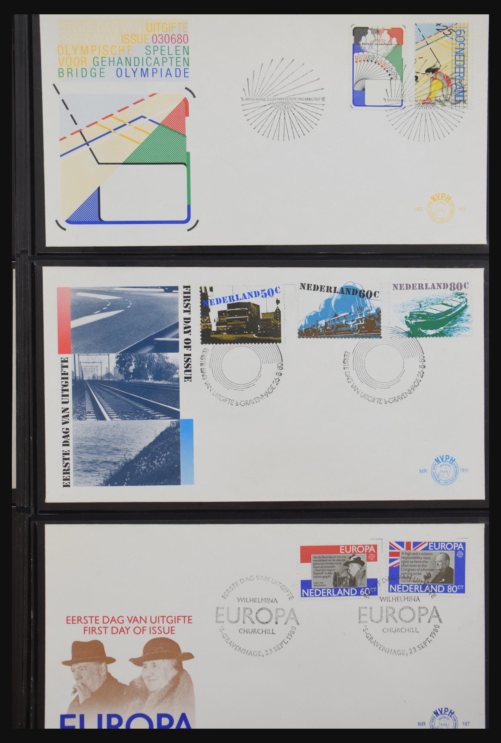 31098 066 - 31098 Netherlands FDC's 1950-2015.