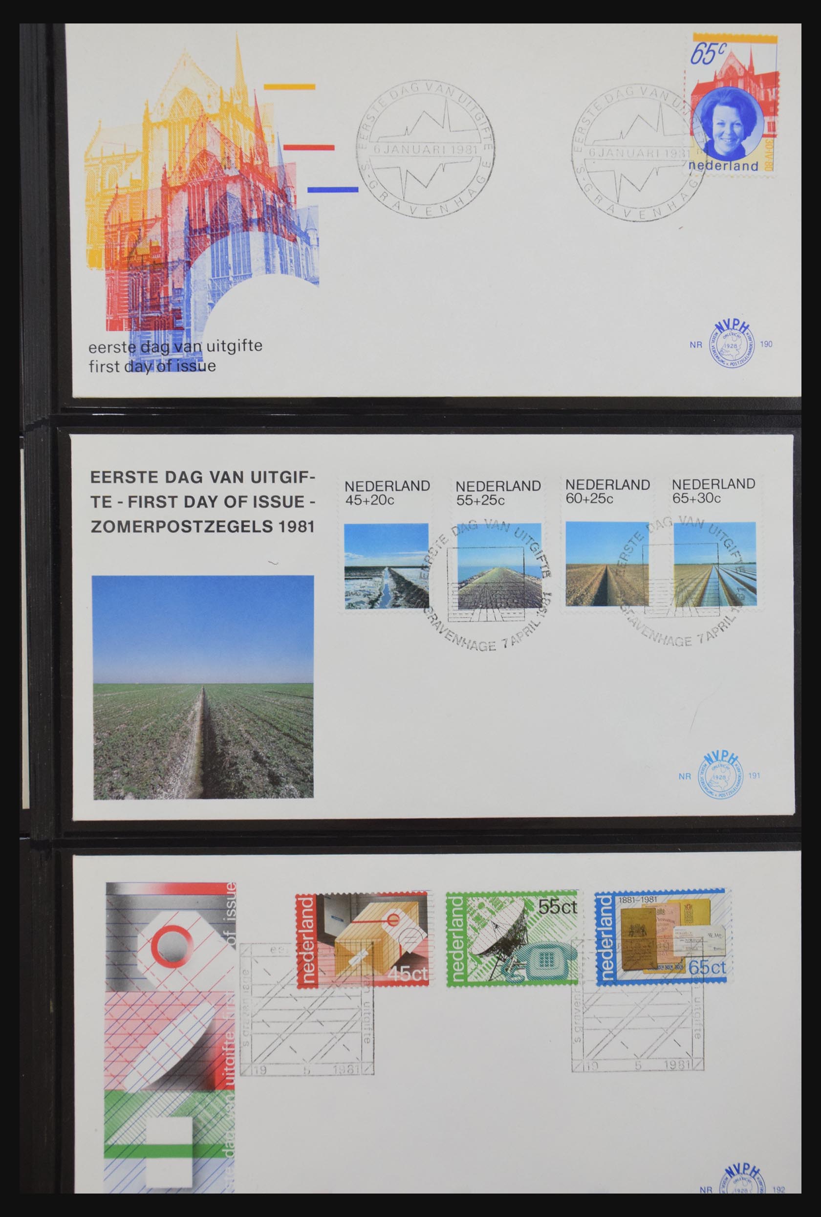 31098 068 - 31098 Netherlands FDC's 1950-2015.