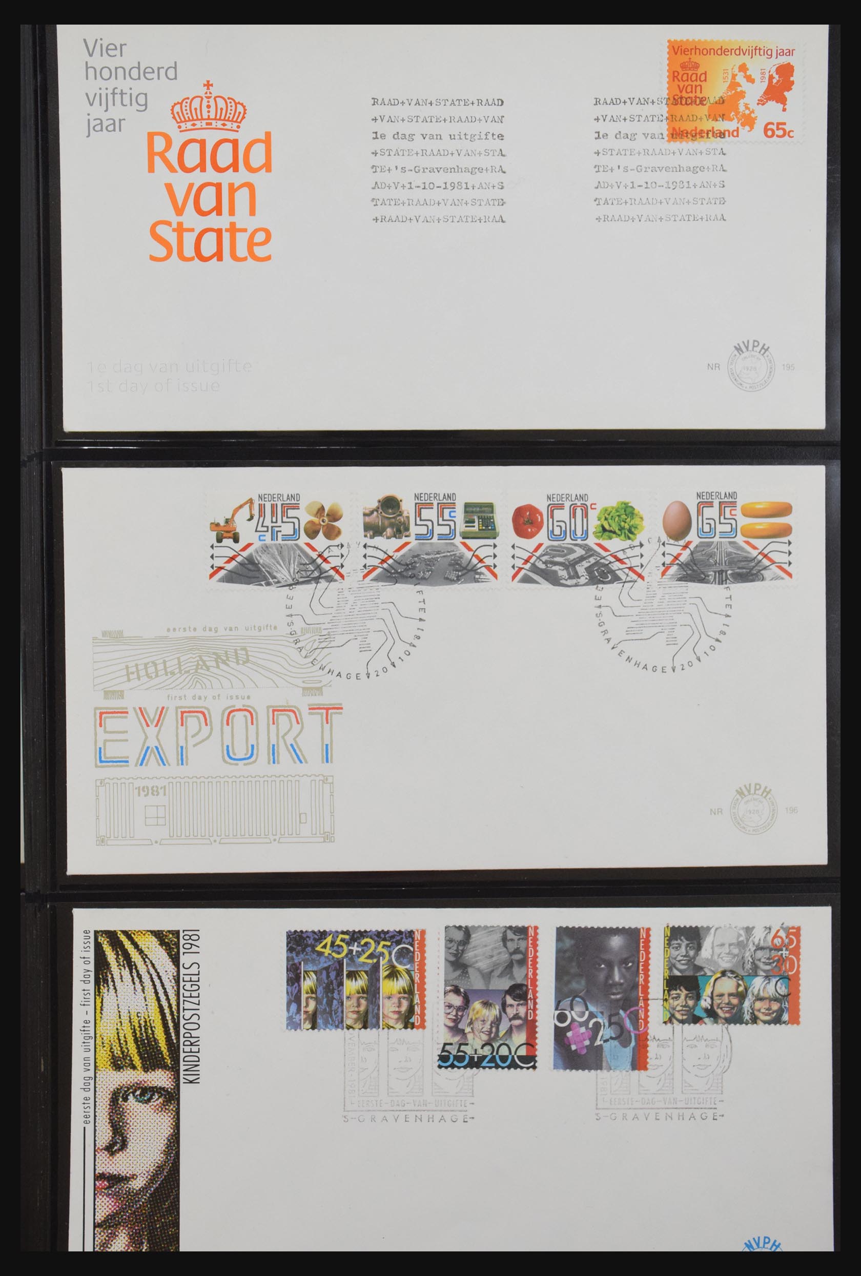31098 070 - 31098 Netherlands FDC's 1950-2015.