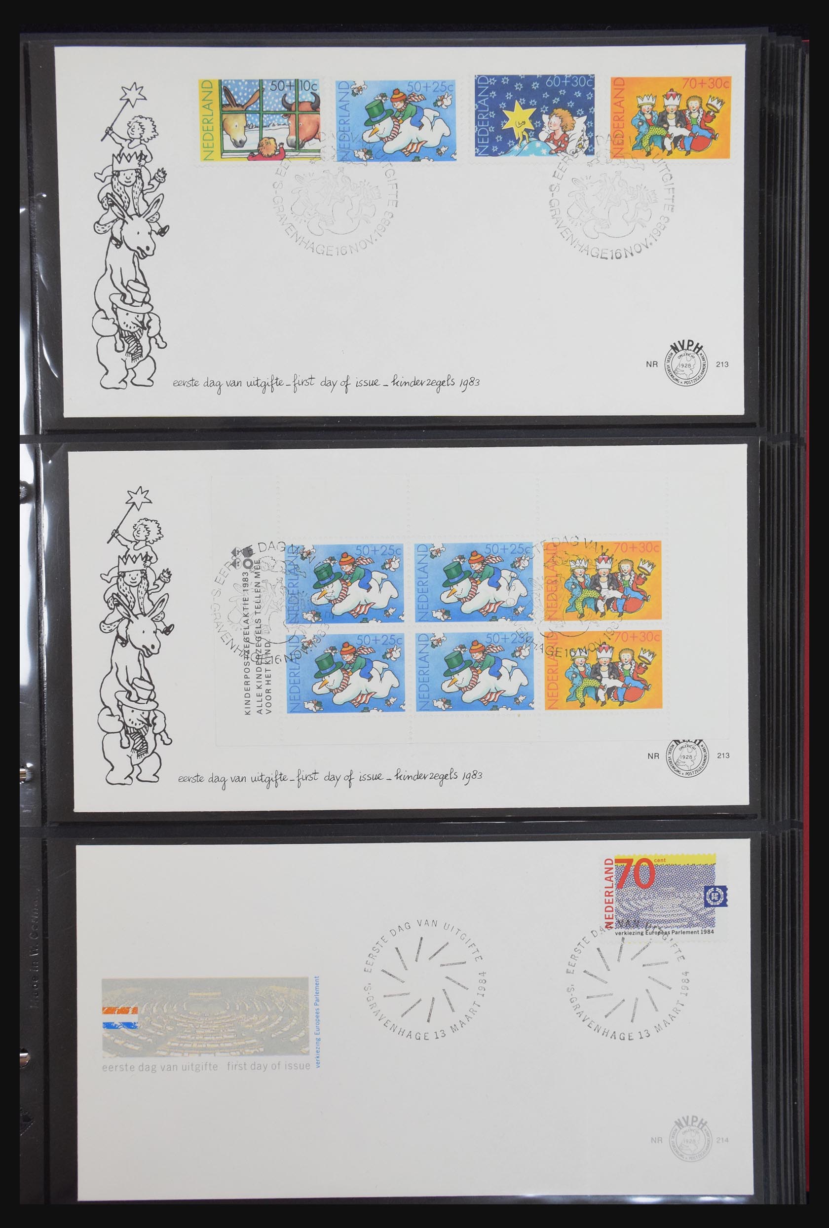 31098 077 - 31098 Netherlands FDC's 1950-2015.