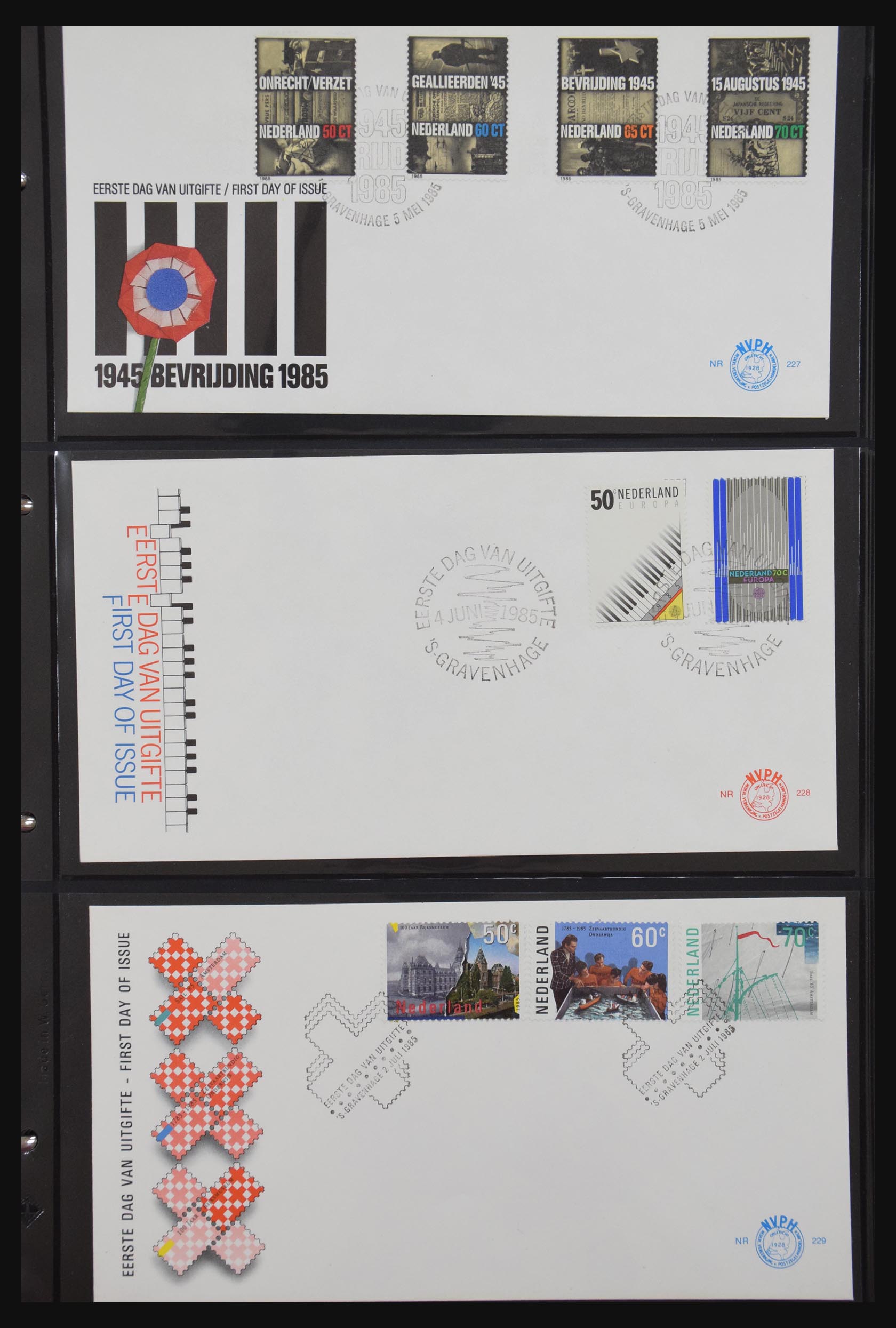 31098 083 - 31098 Netherlands FDC's 1950-2015.