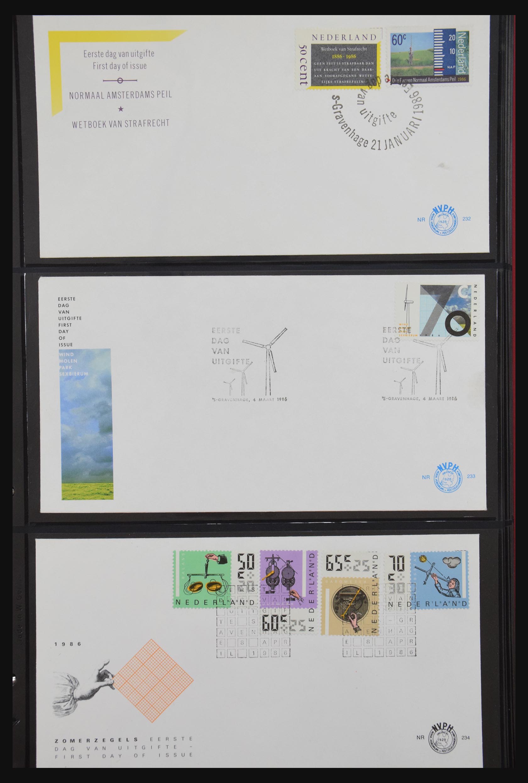 31098 085 - 31098 Netherlands FDC's 1950-2015.