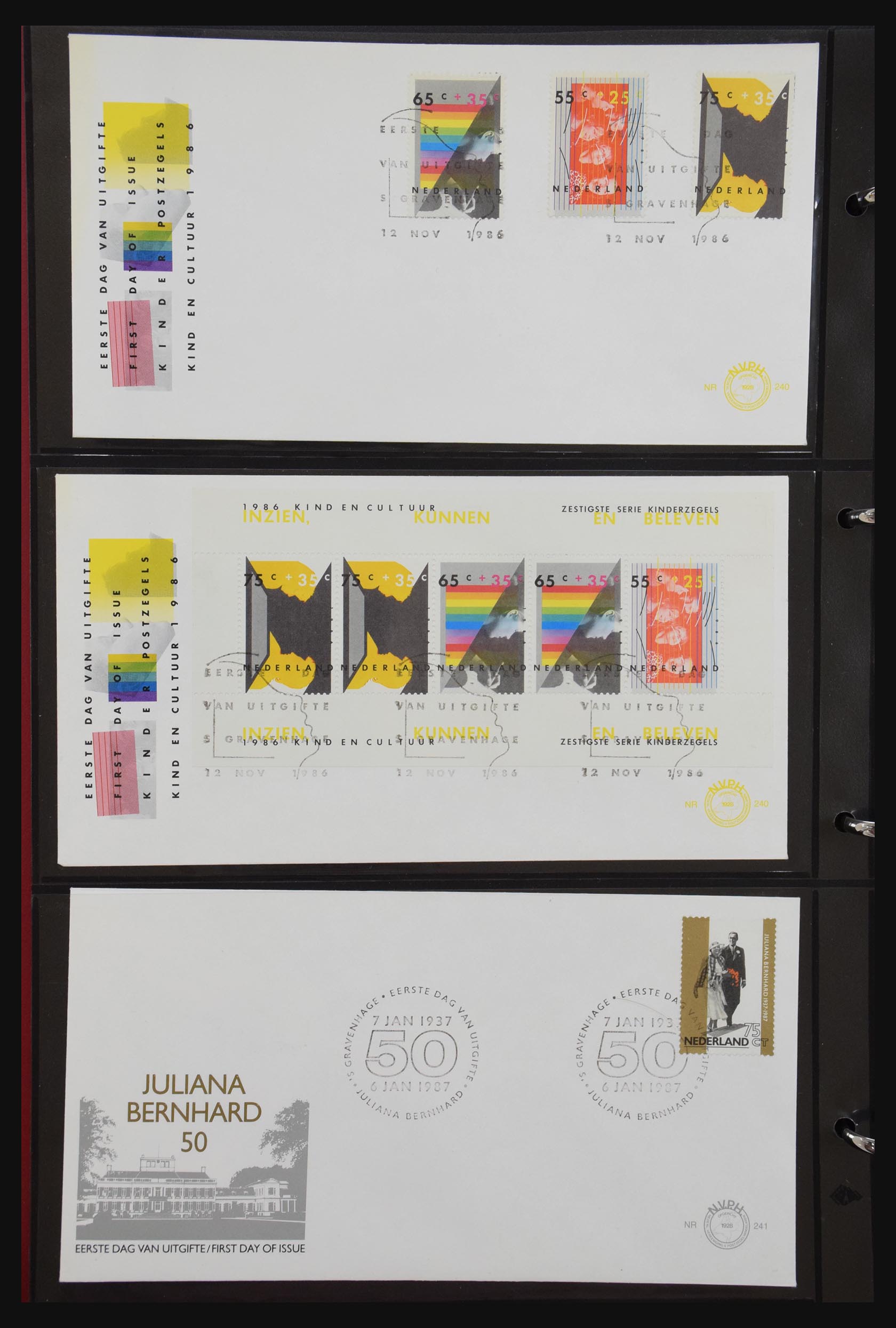 31098 088 - 31098 Netherlands FDC's 1950-2015.