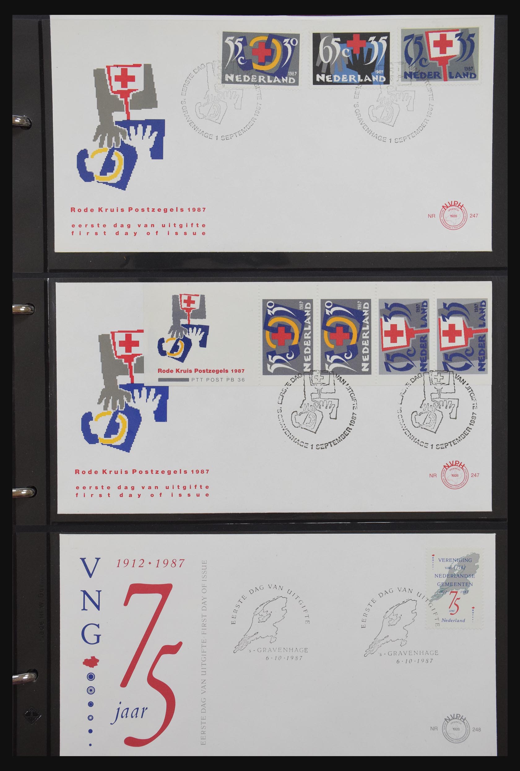 31098 091 - 31098 Netherlands FDC's 1950-2015.