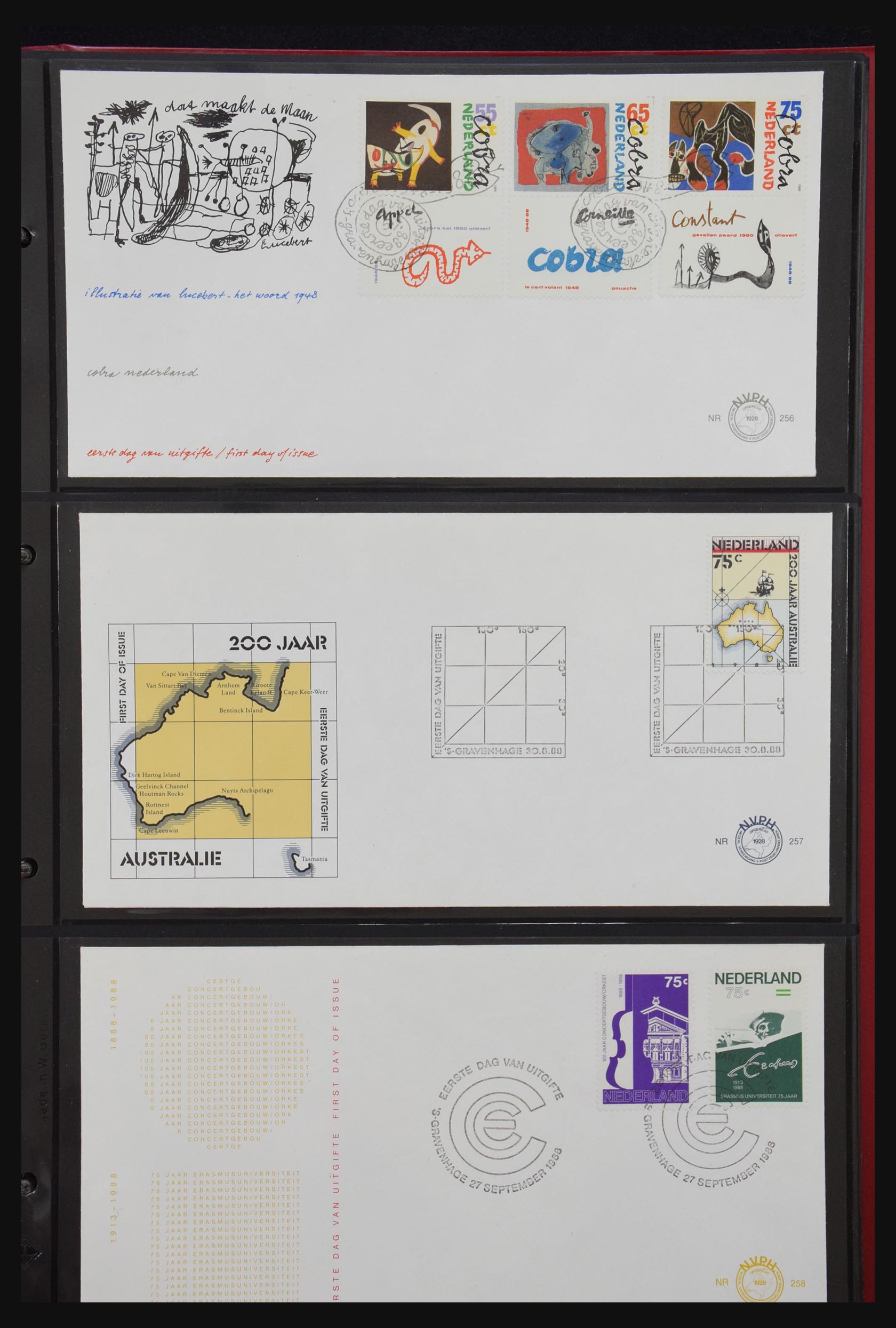 31098 095 - 31098 Netherlands FDC's 1950-2015.