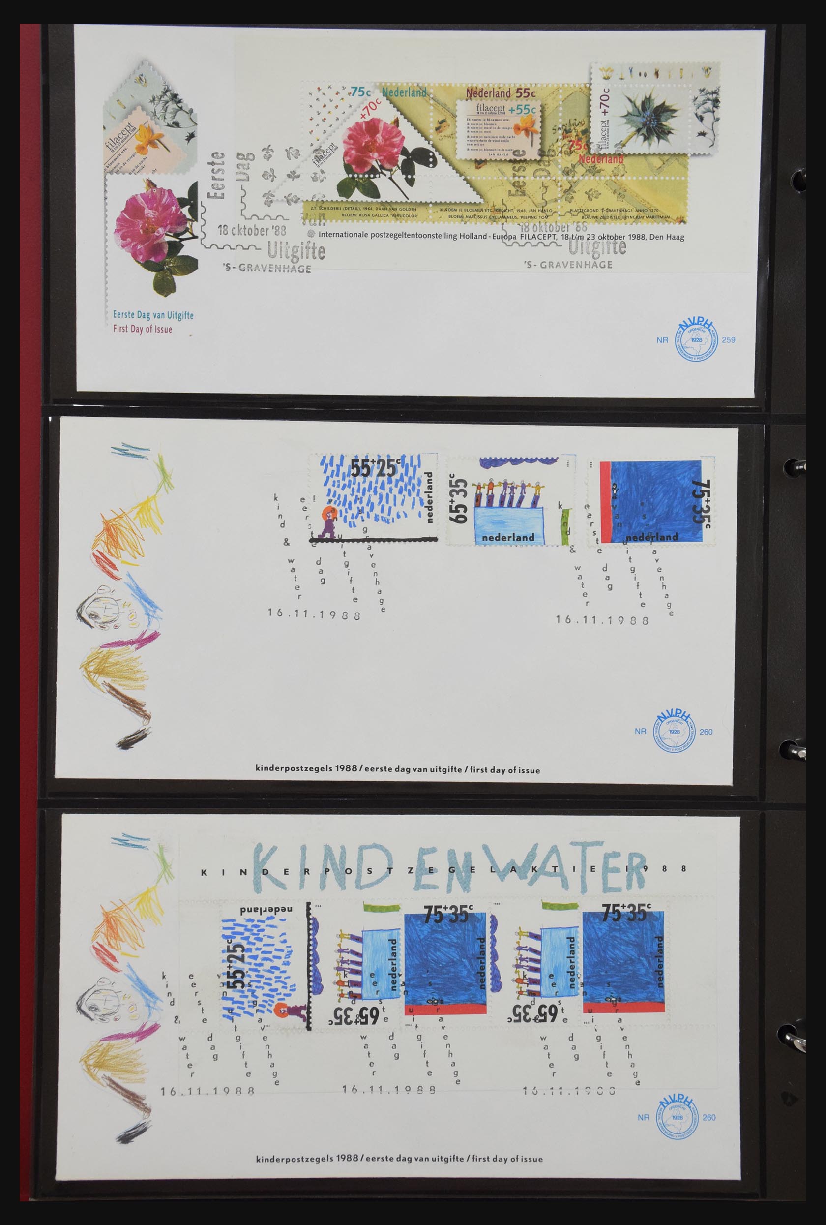 31098 096 - 31098 Netherlands FDC's 1950-2015.