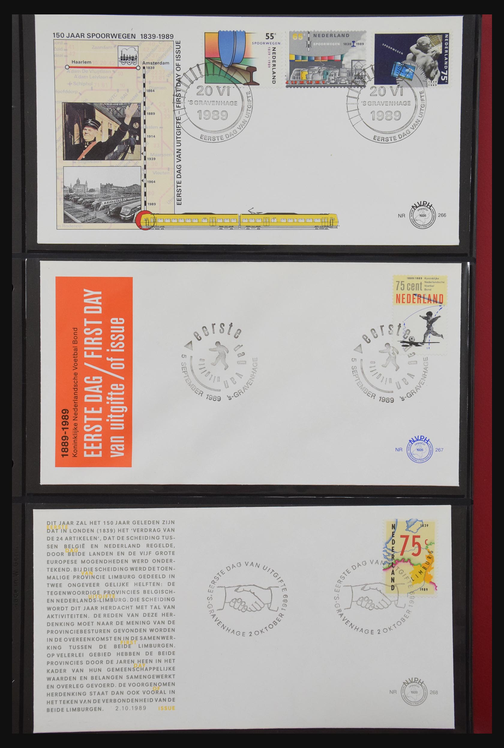 31098 099 - 31098 Netherlands FDC's 1950-2015.