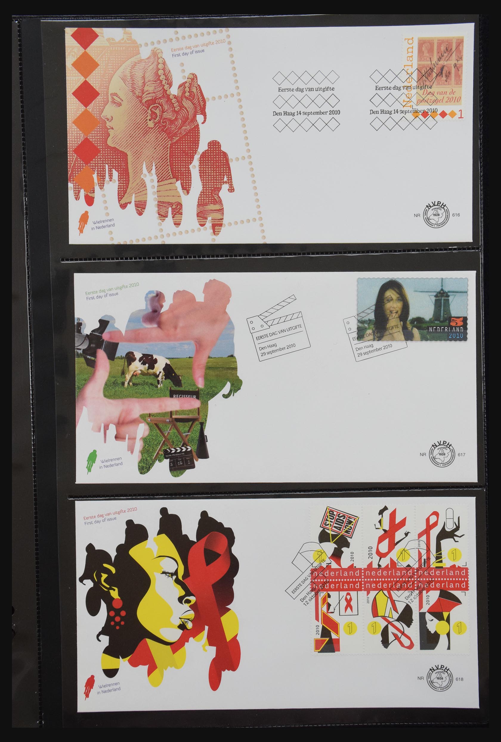 31098 249 - 31098 Netherlands FDC's 1950-2015.
