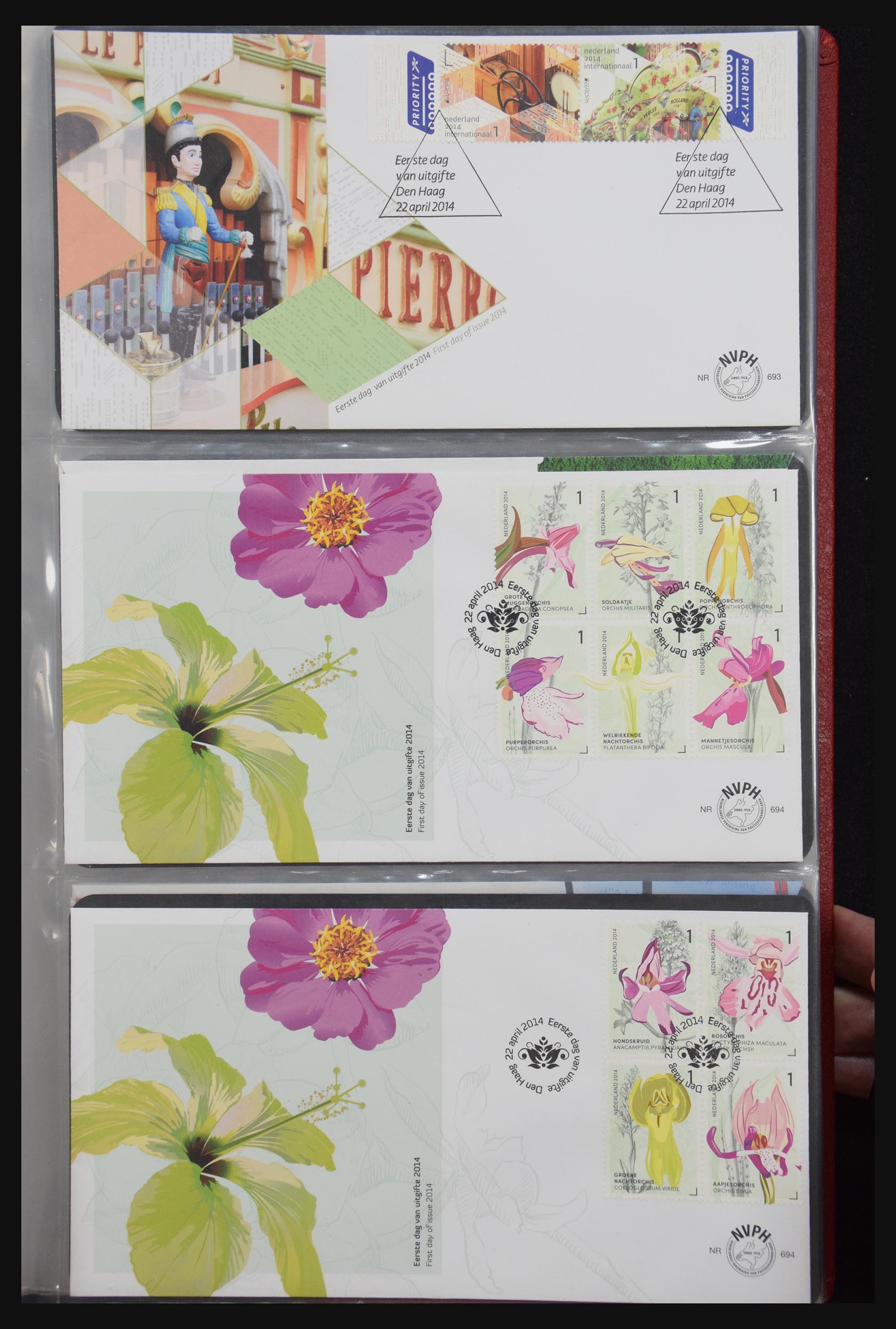 31098 283 - 31098 Netherlands FDC's 1950-2015.