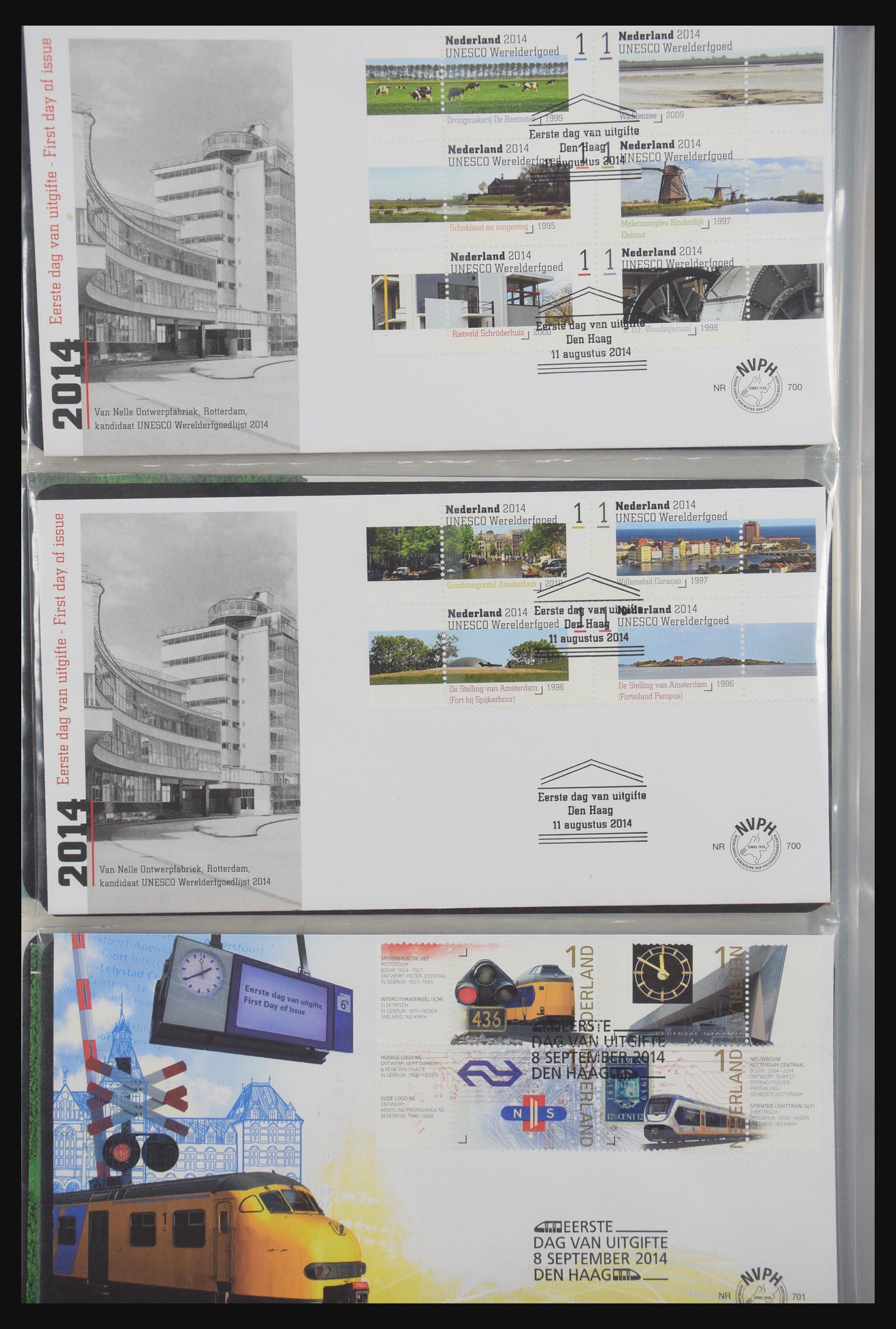 31098 286 - 31098 Netherlands FDC's 1950-2015.