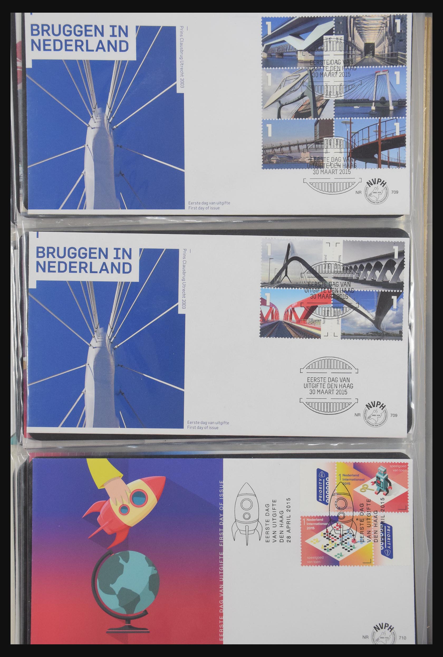 31098 290 - 31098 Netherlands FDC's 1950-2015.