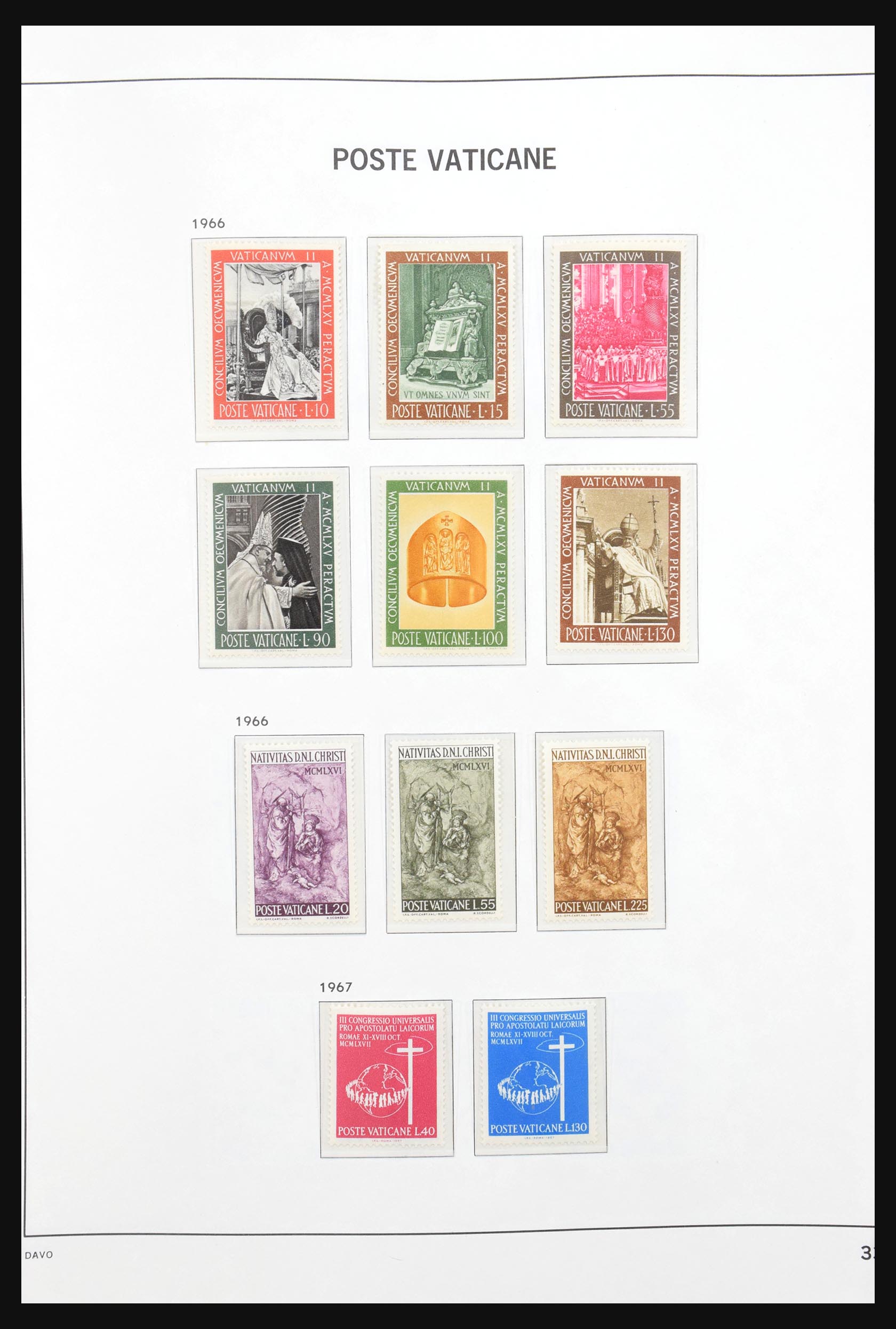 31105 037 - 31105 Vaticaan 1929-1995.